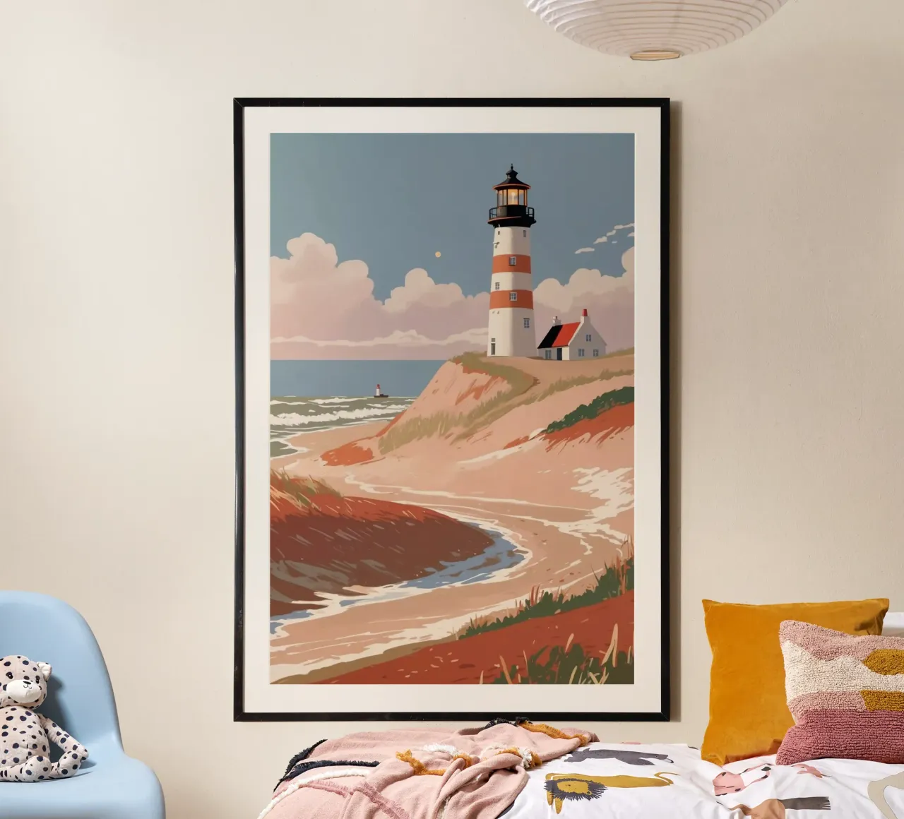 Texel in autumn garb poster by AlbertKlee