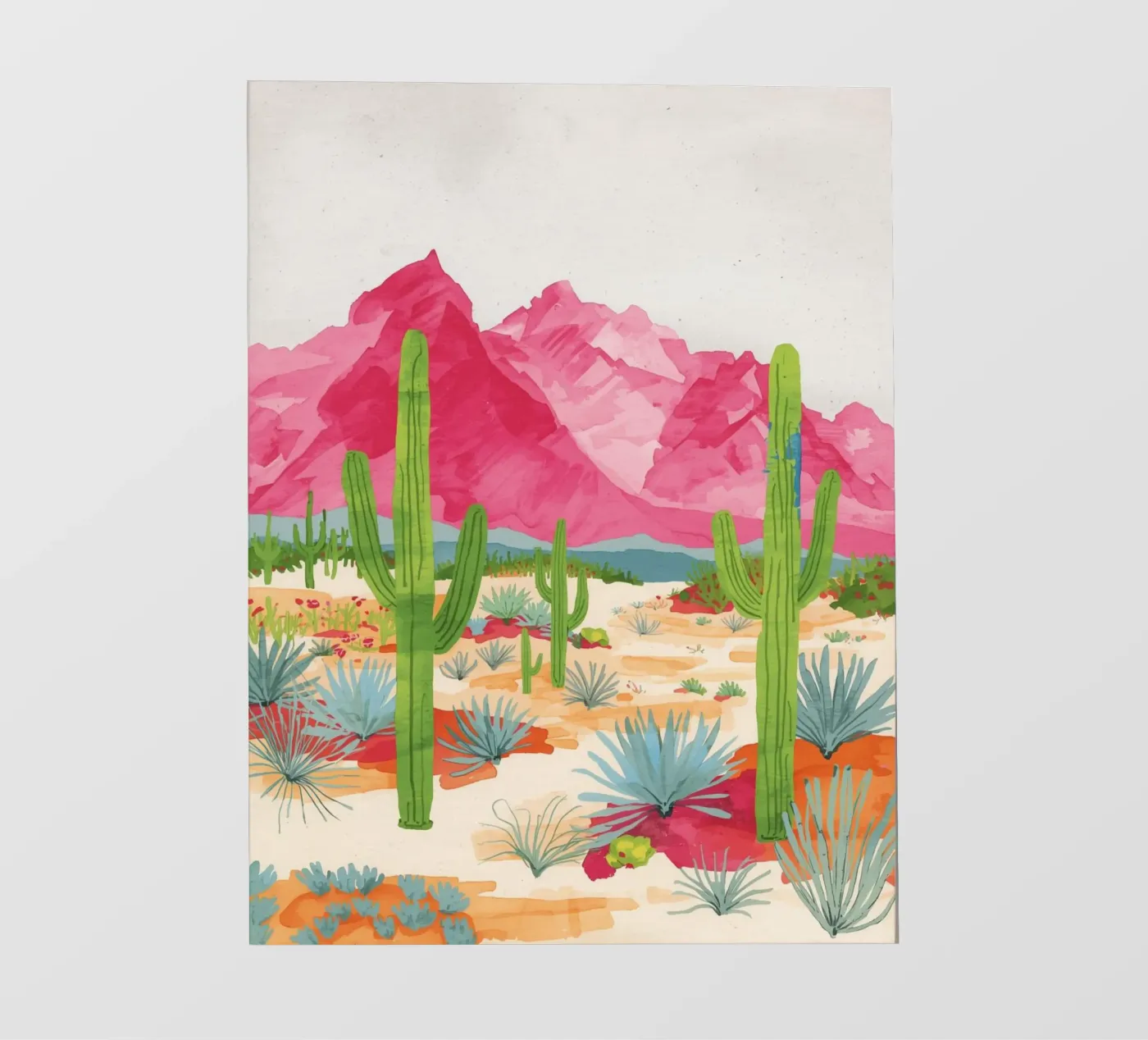 Desert pellicola backlit da ilustration sofia doyle