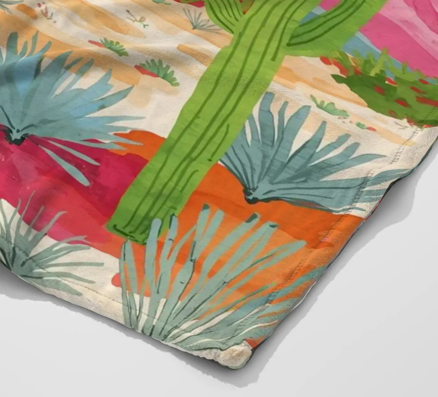 Desert Fleecedecke von ilustration sofia doyle