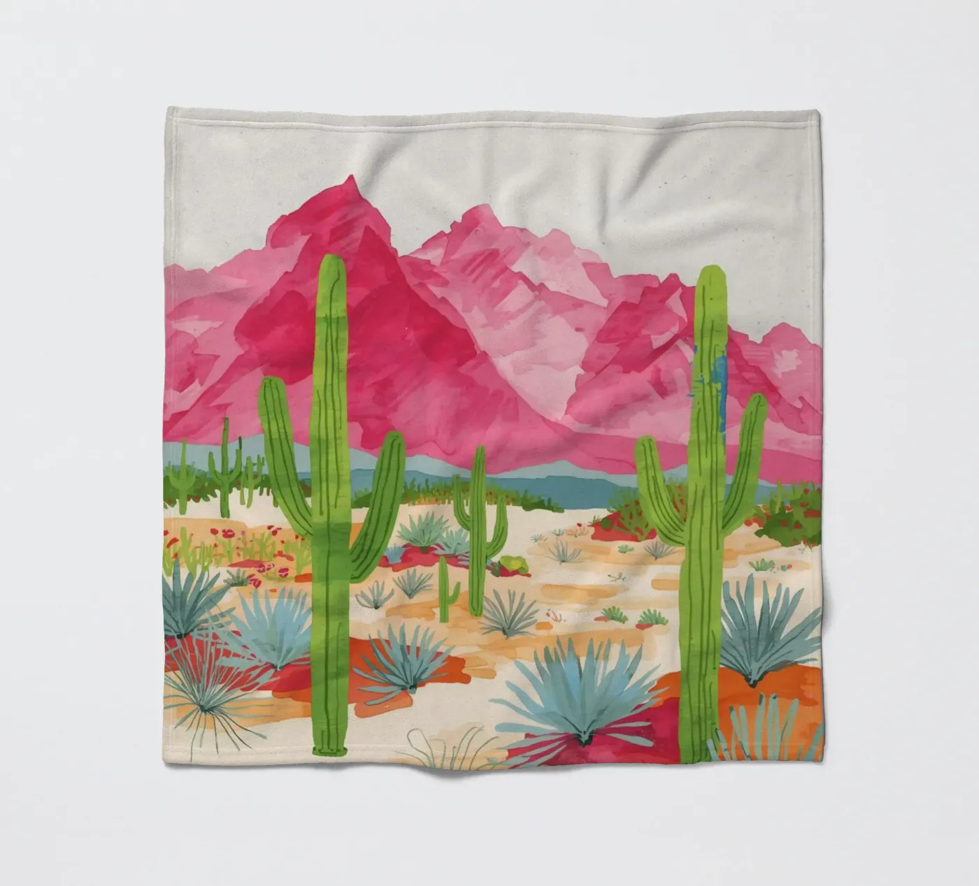 Desert Fleecedecke von ilustration sofia doyle