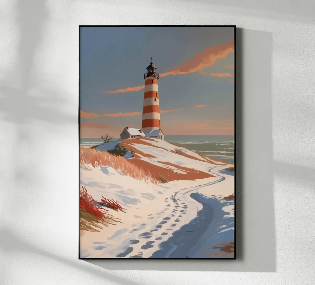 Texel in inverno | Impianto 2 plexiglass da AlbertKlee