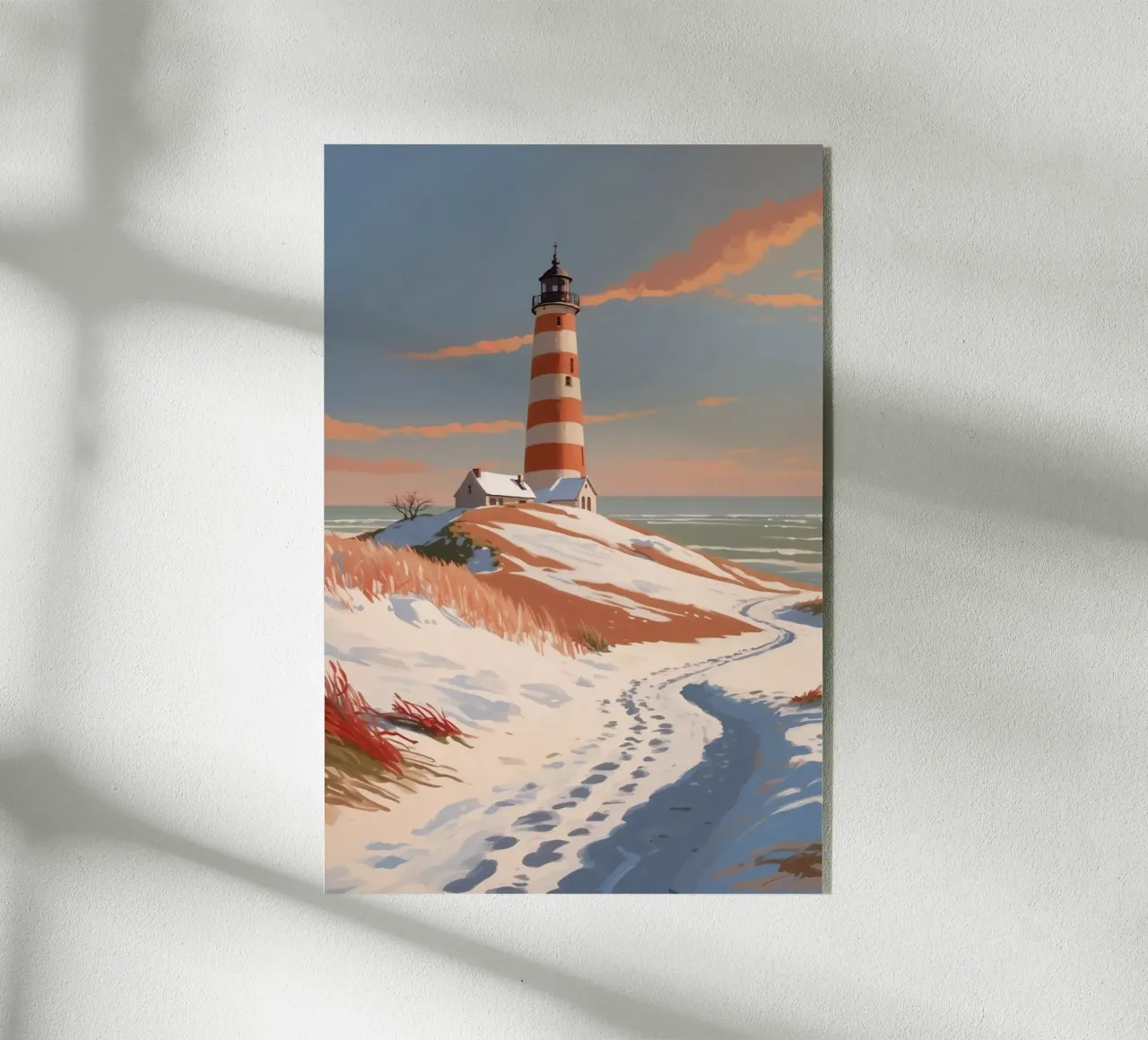 Texel in inverno | Impianto 2 plexiglass da AlbertKlee