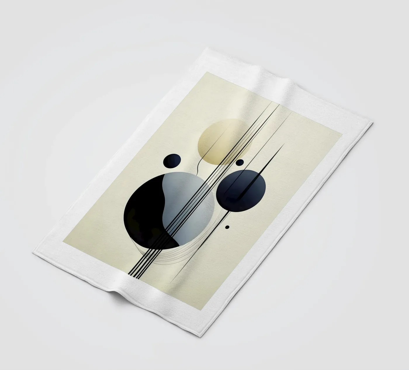 Luminous Alignment fleece blanket by David