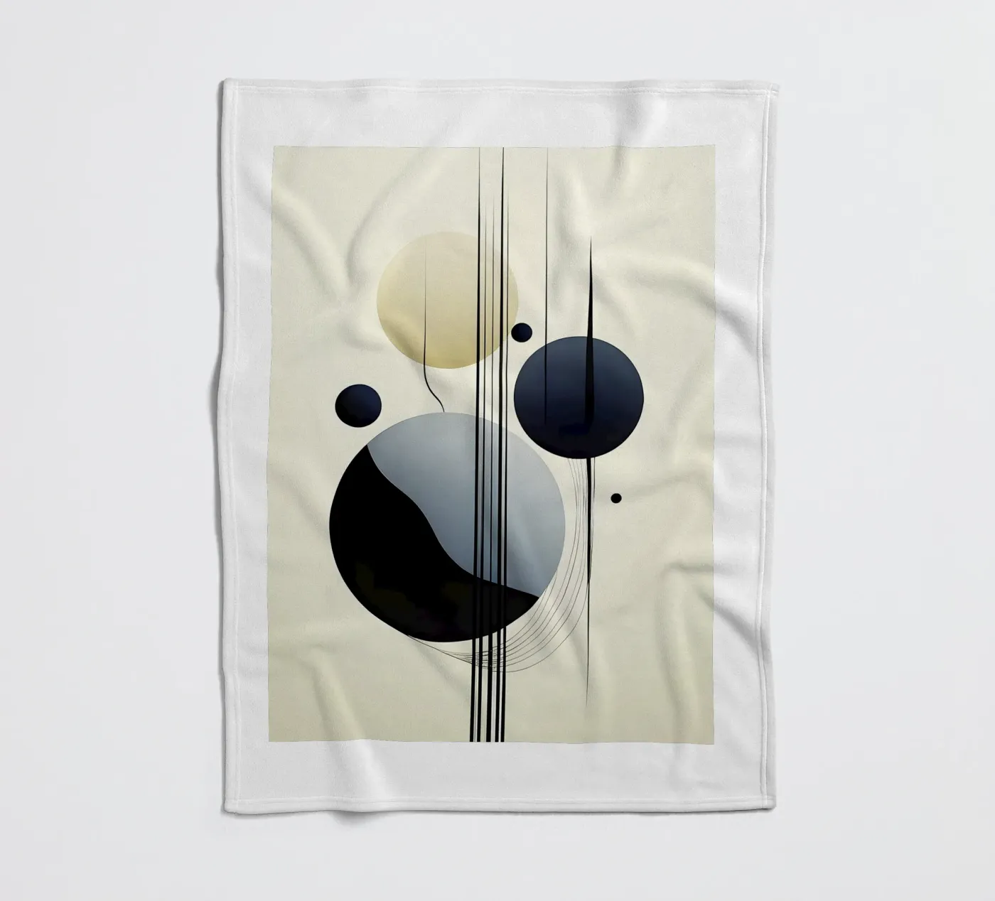 Luminous Alignment fleece blanket by David