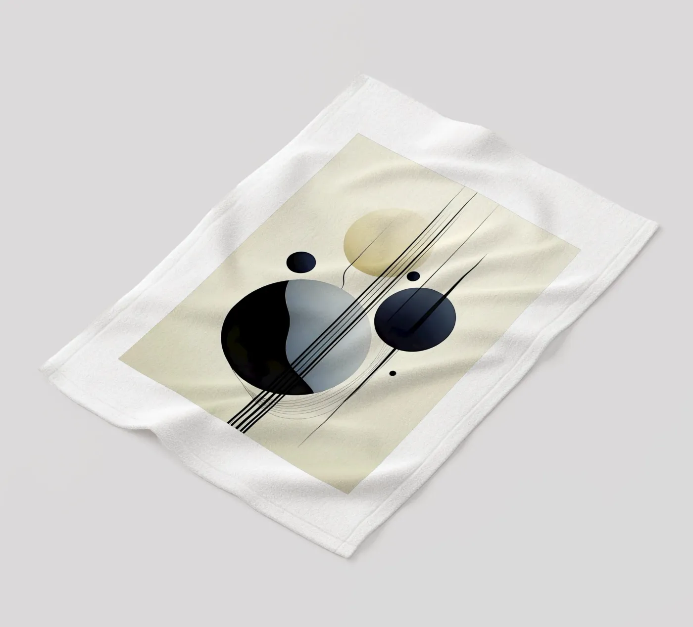 Luminous Alignment fleece blanket by David