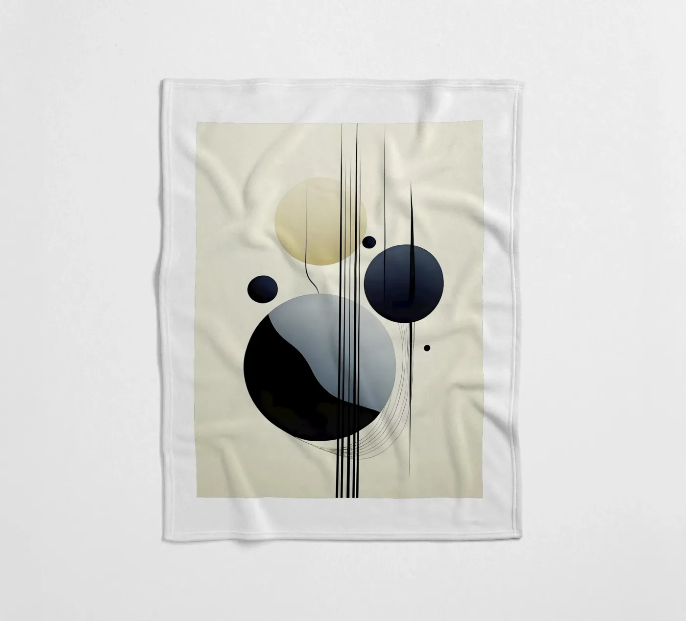 Luminous Alignment fleece blanket by David