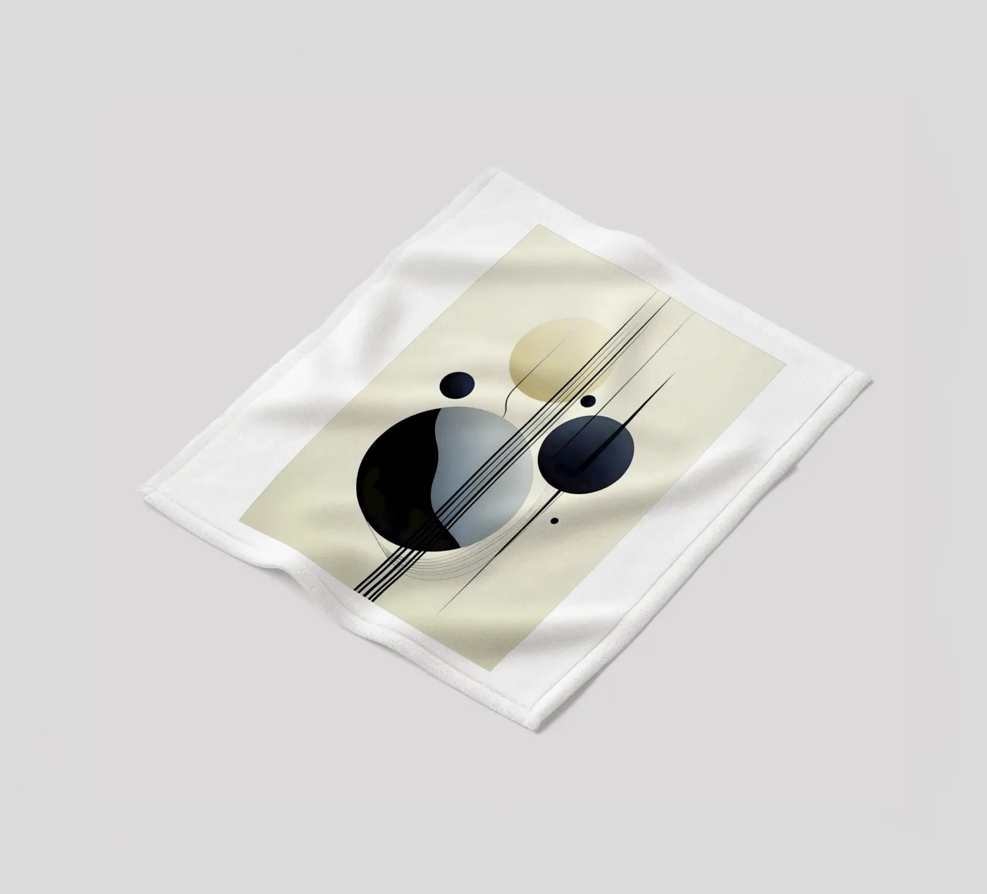 Luminous Alignment fleece blanket by David