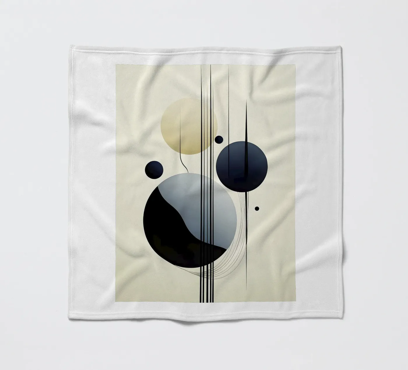 Luminous Alignment fleece blanket by David