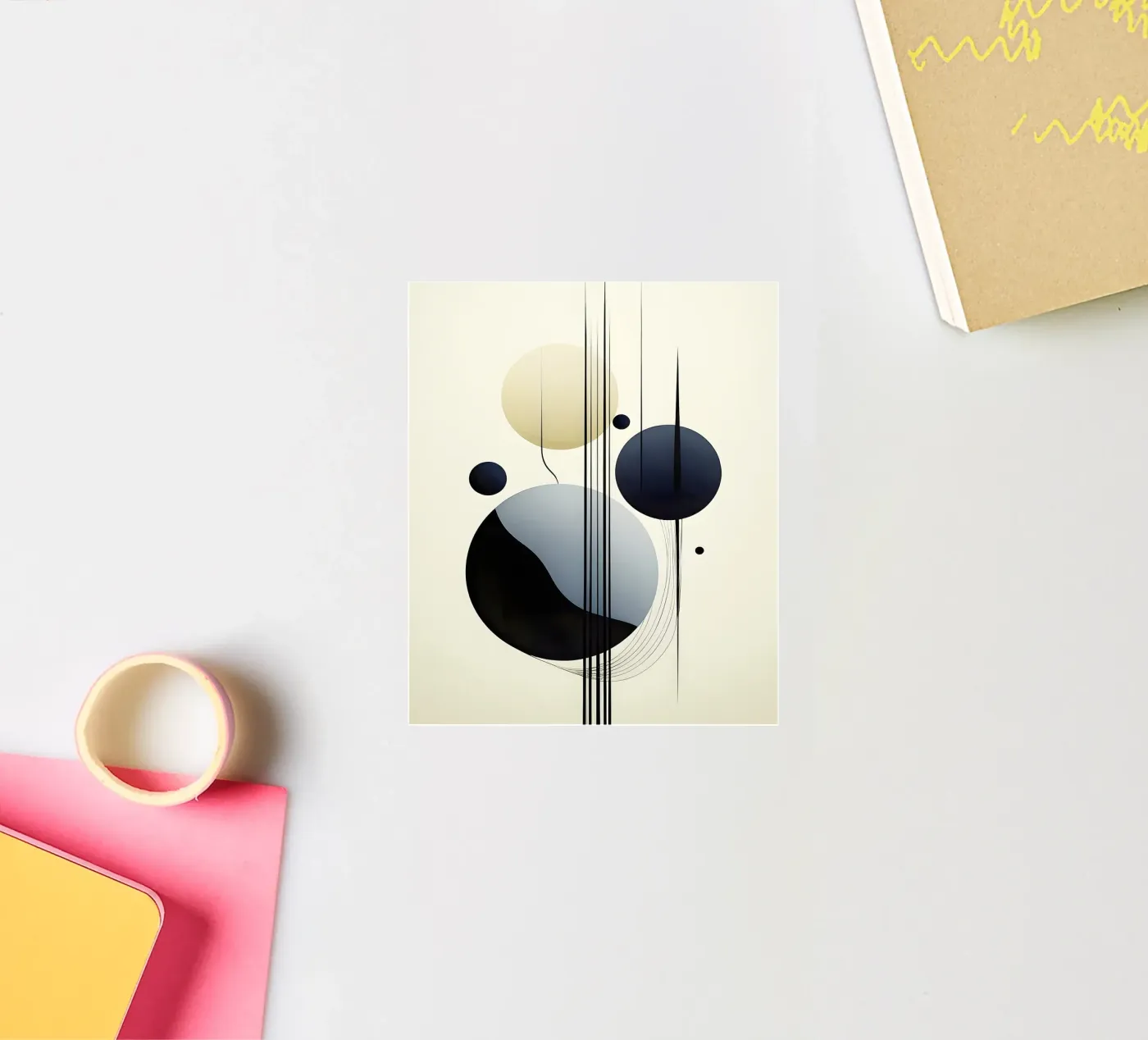 Luminous Alignment sticker by David