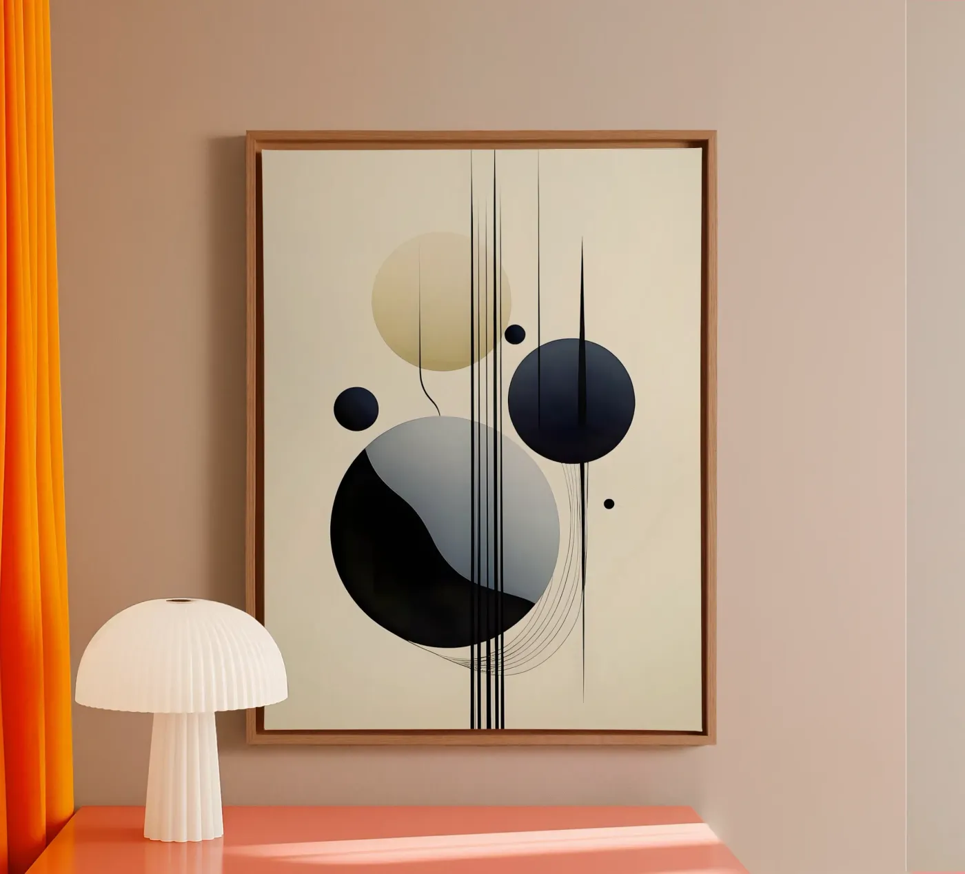 Luminous Alignment canvas by David