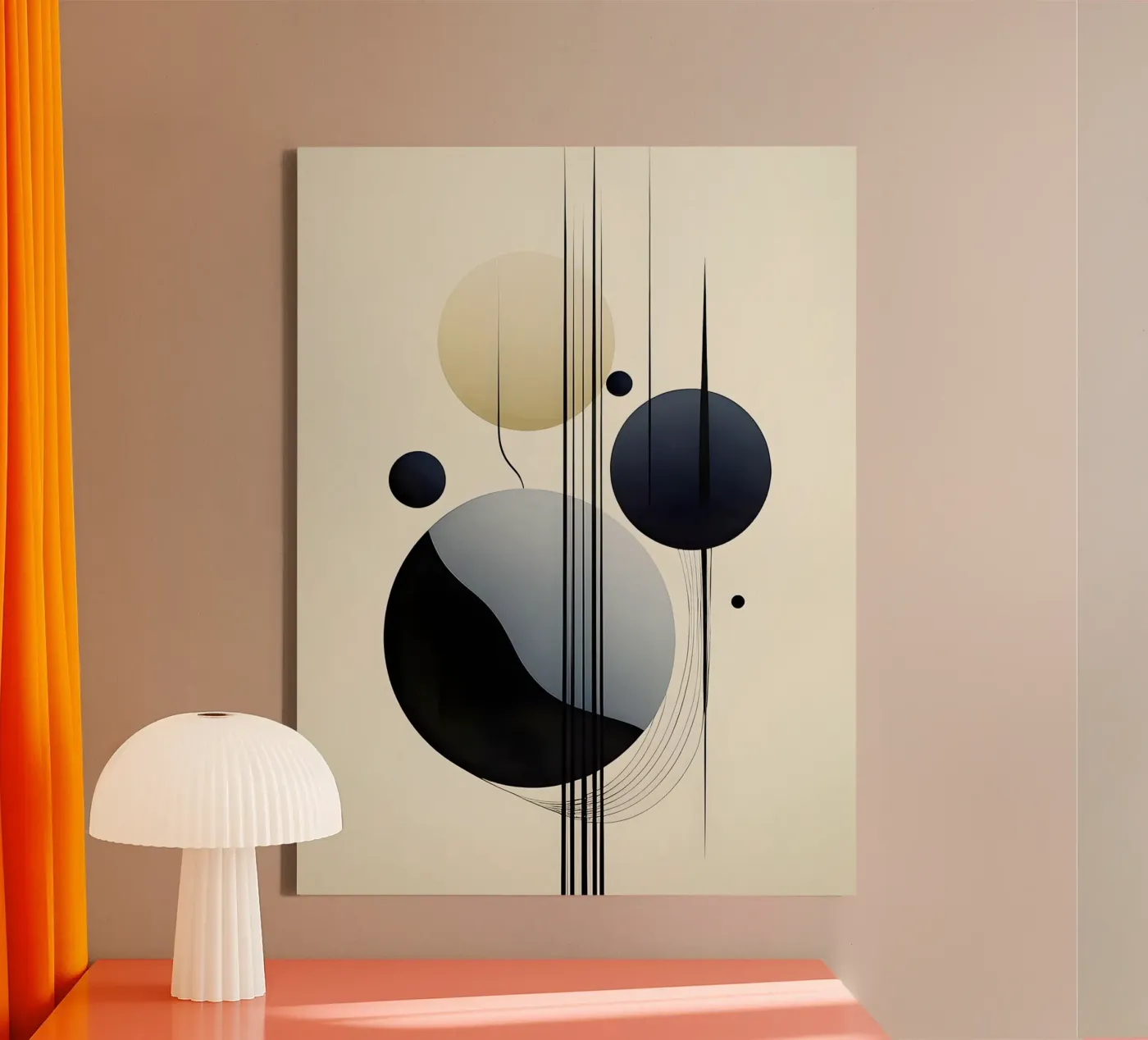 Luminous Alignment canvas by David
