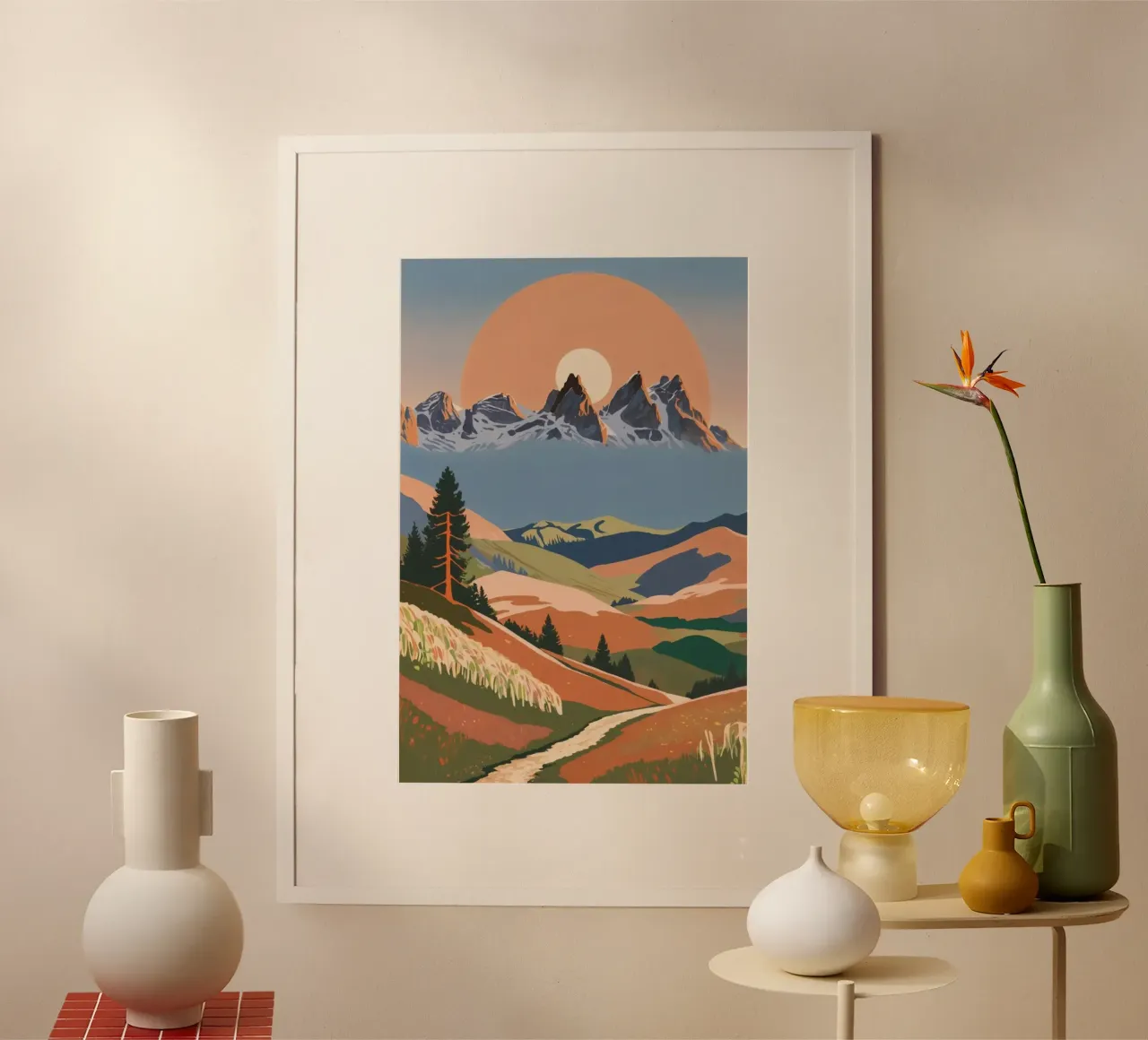 Le Tre Cime in autunno | Lavoro 2 carta hahnemühle da AlbertKlee