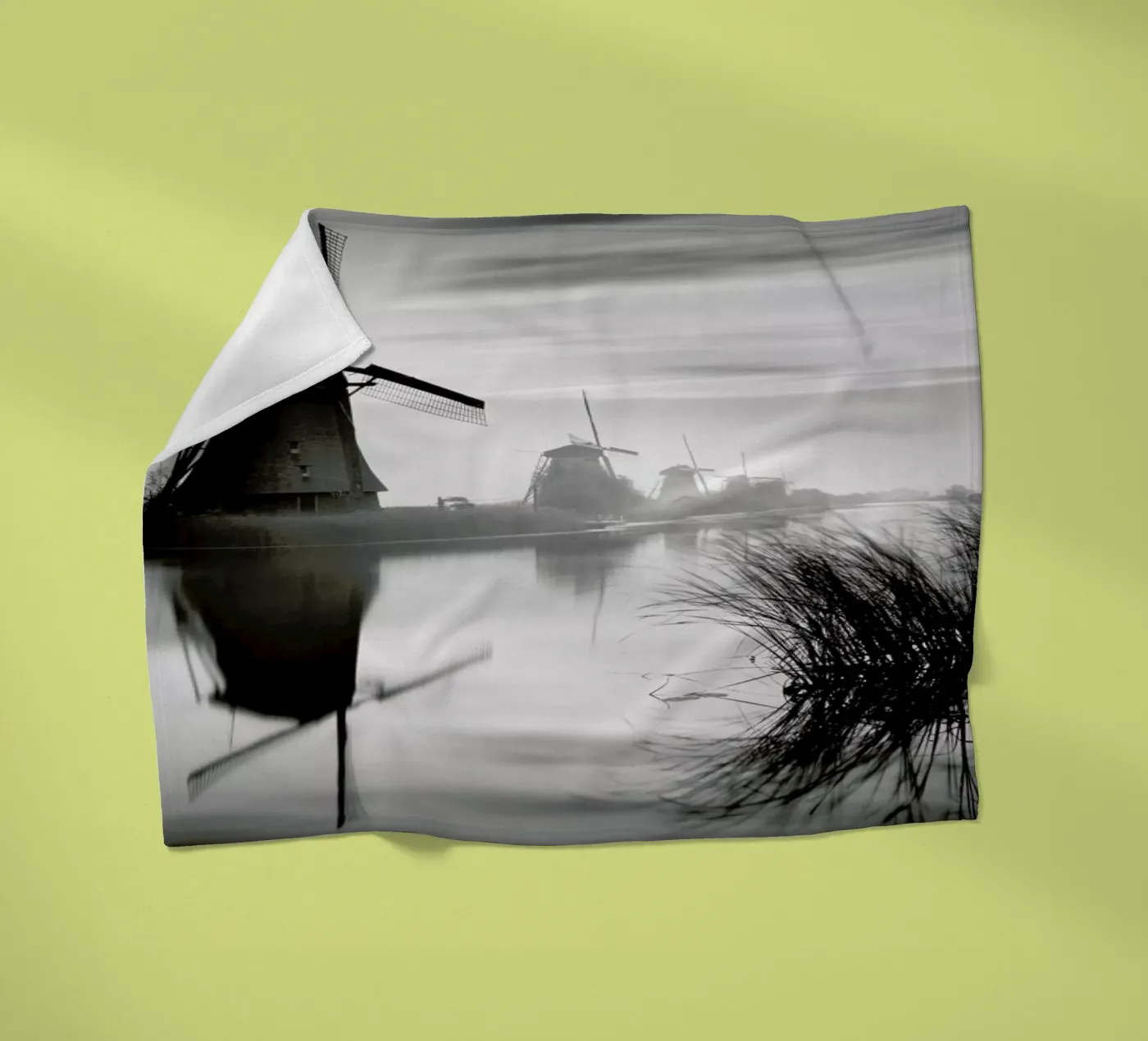 Kinderdijk fleecedeken van Håggard Photography | Ronny Behnert