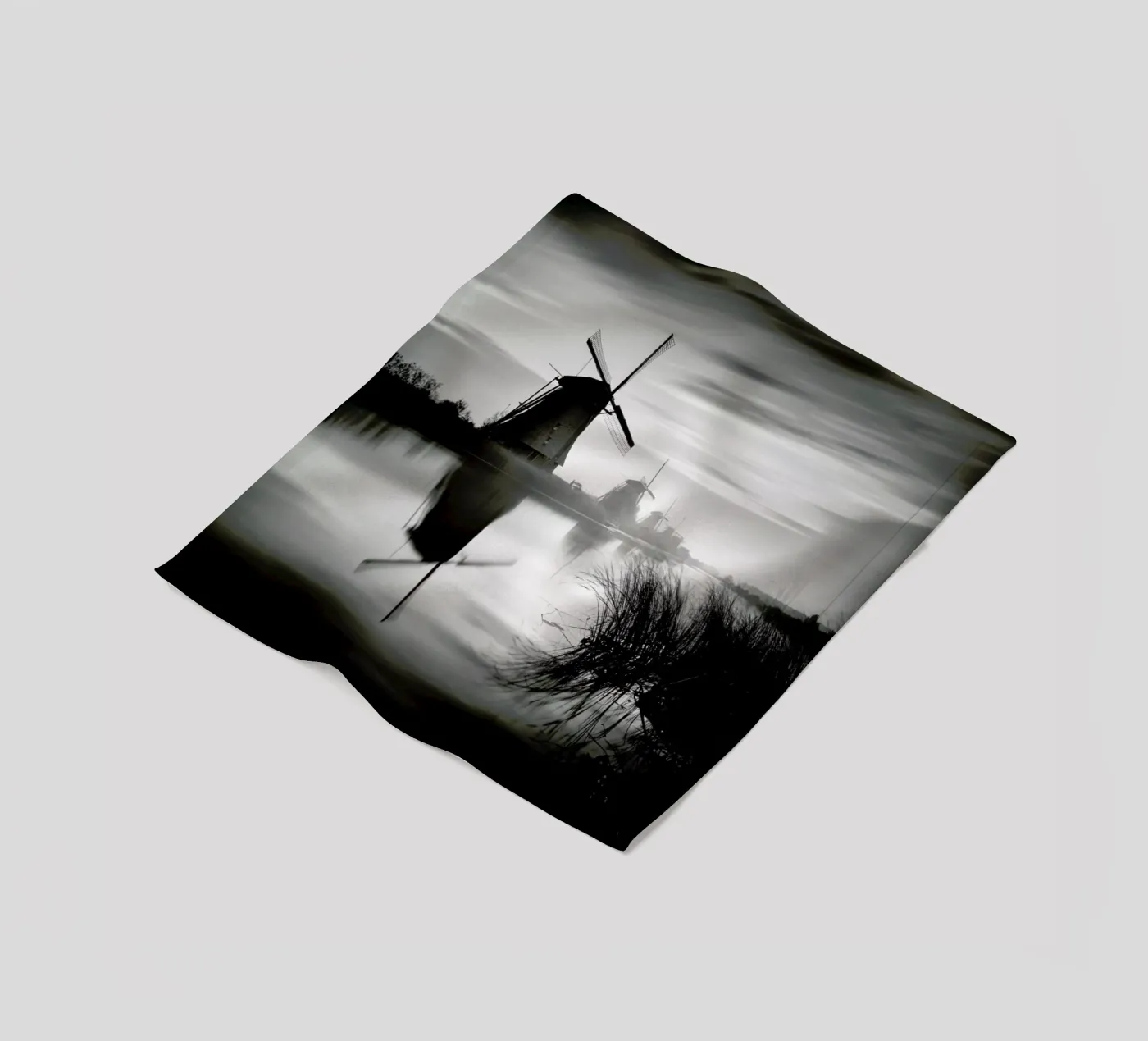 Kinderdijk fleecedeken van Håggard Photography | Ronny Behnert