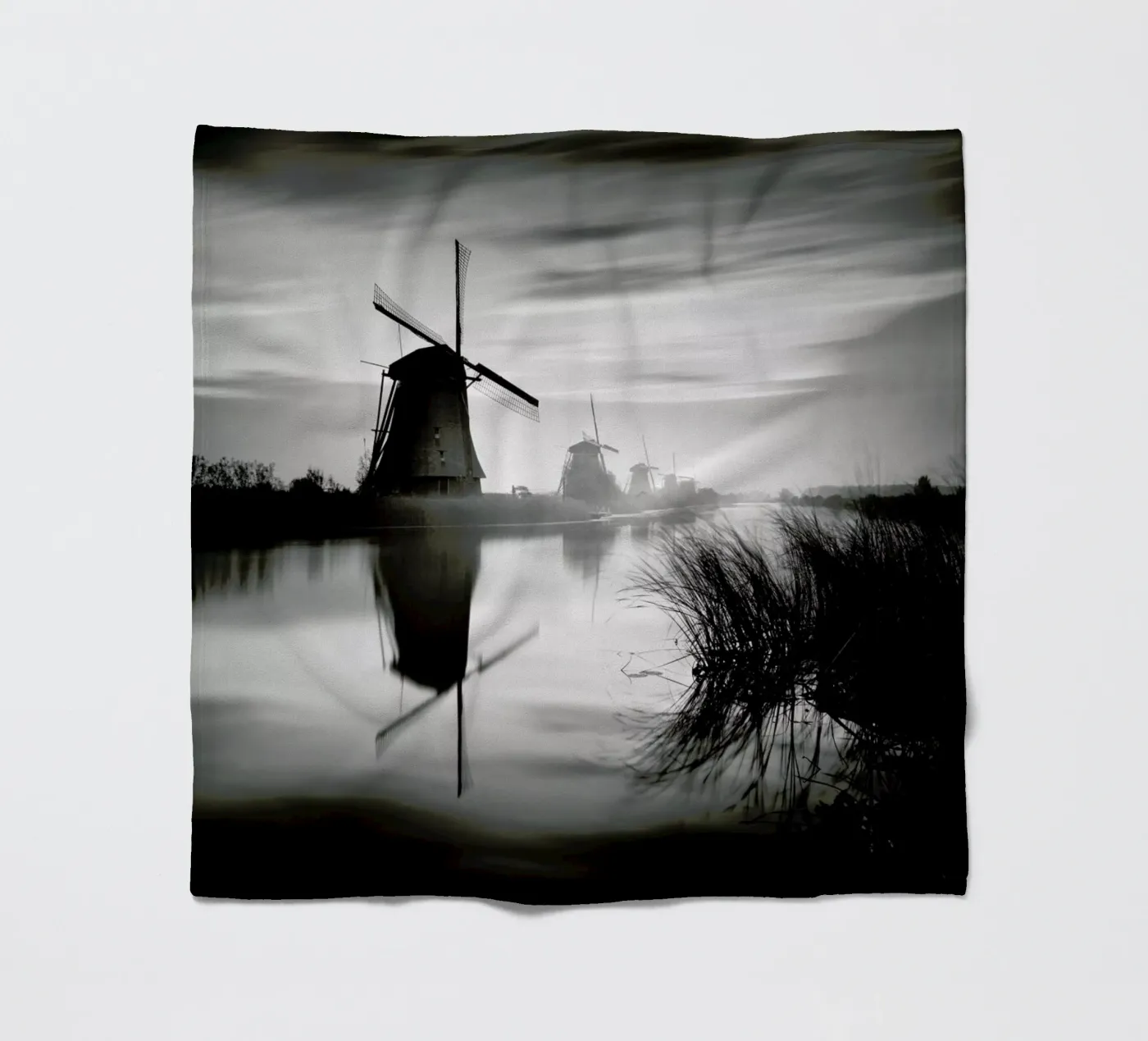 Kinderdijk fleecedeken van Håggard Photography | Ronny Behnert