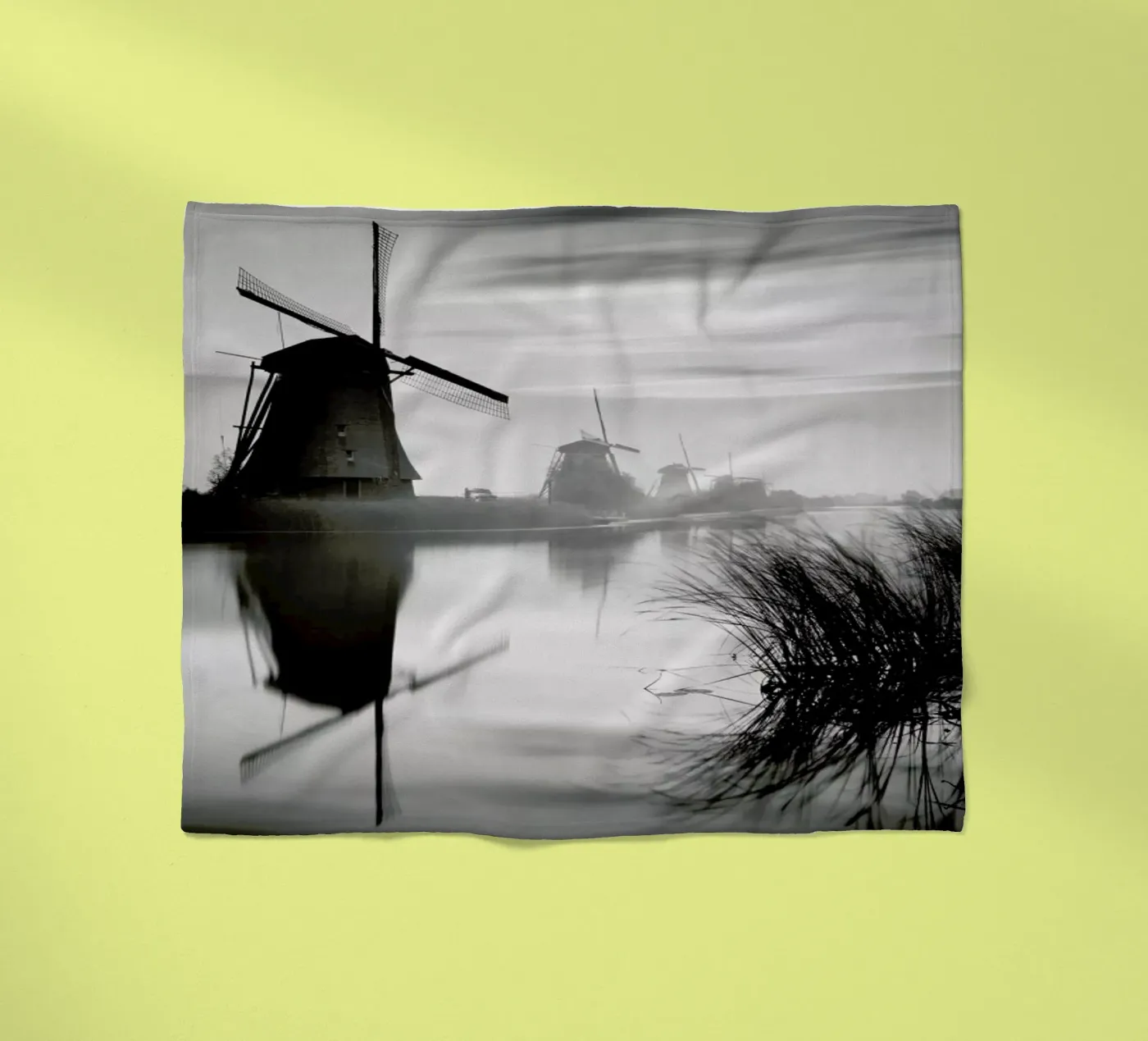 Kinderdijk fleecedeken van Håggard Photography | Ronny Behnert