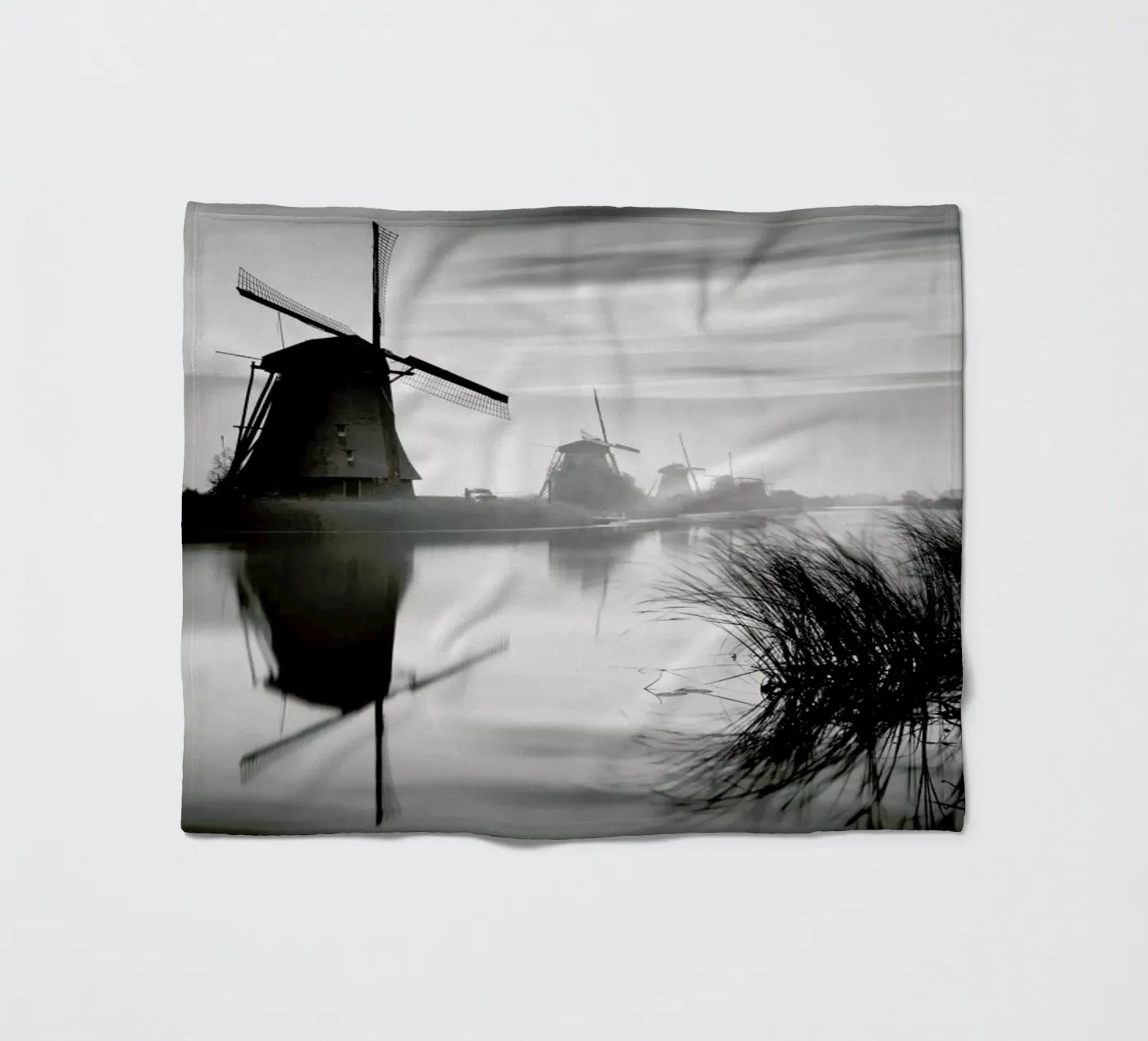 Kinderdijk fleecedeken van Håggard Photography | Ronny Behnert