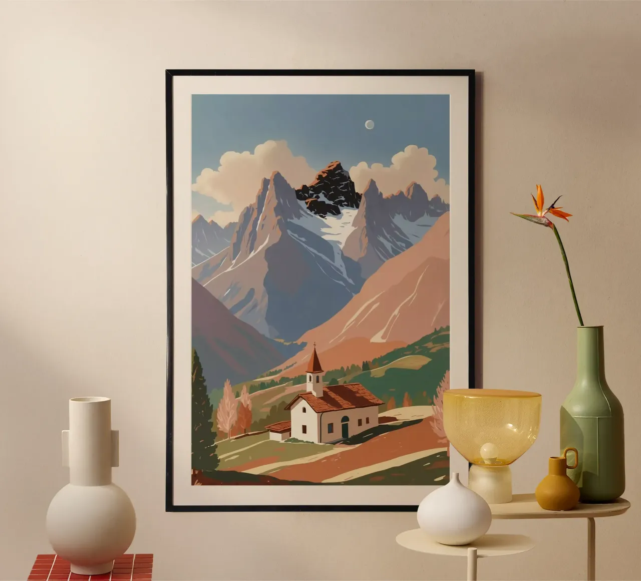 Tre cime in autunno | Lavoro 6 carta hahnemühle da AlbertKlee
