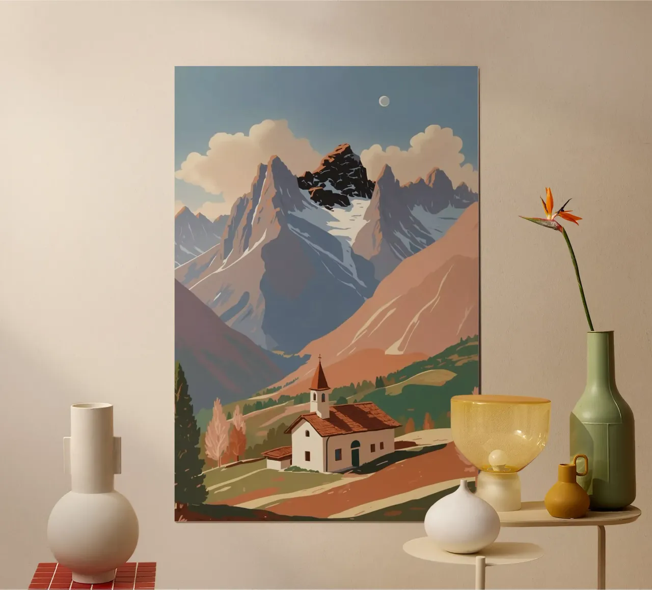 Tre cime in autunno | Lavoro 6 carta hahnemühle da AlbertKlee