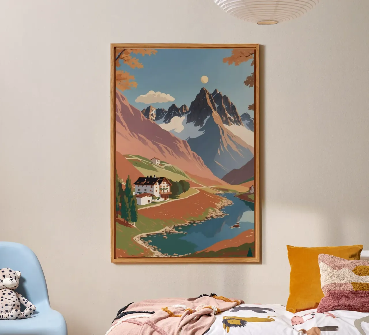 Tre cime in autunno | Lavoro 8 alluminio dibond da AlbertKlee