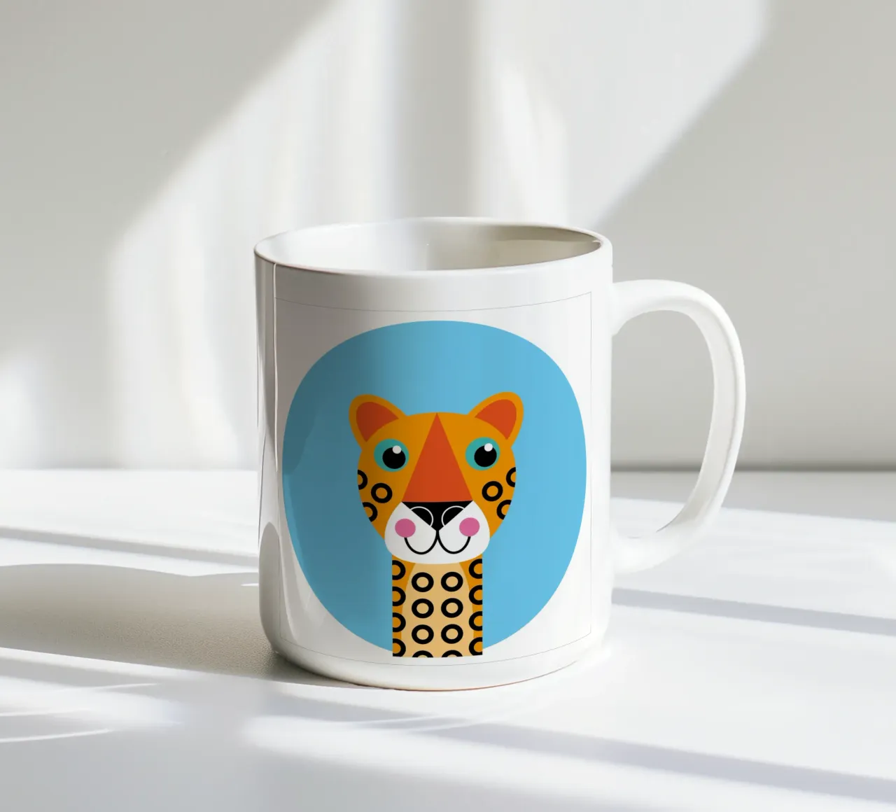 Pantera tazza in ceramica da Looks n Brains