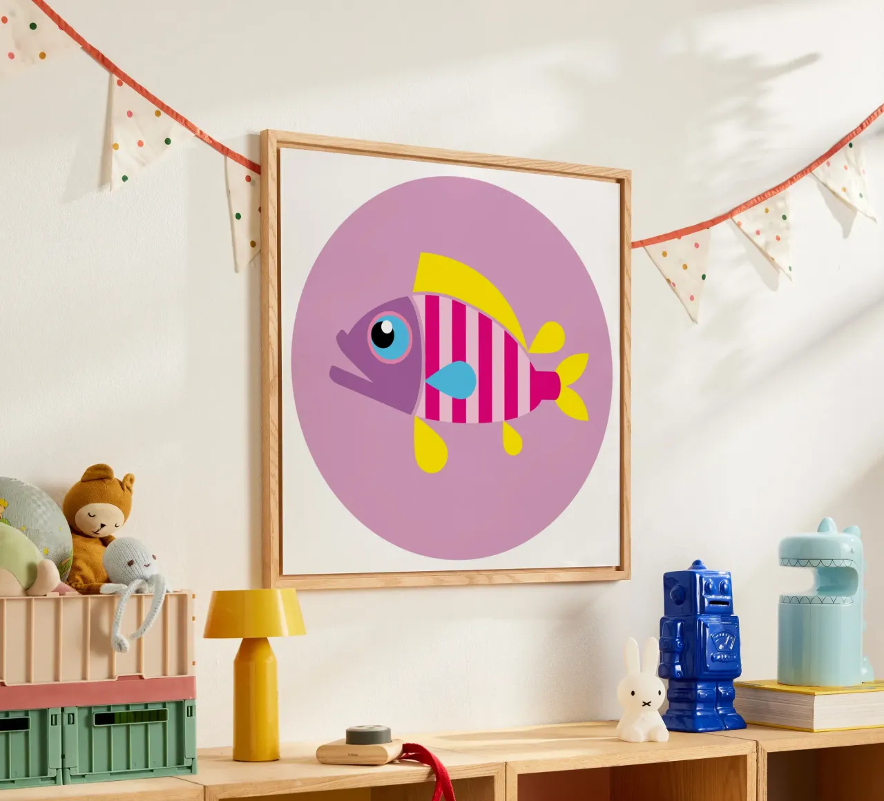 Pesce corallo plexiglass da Looks n Brains