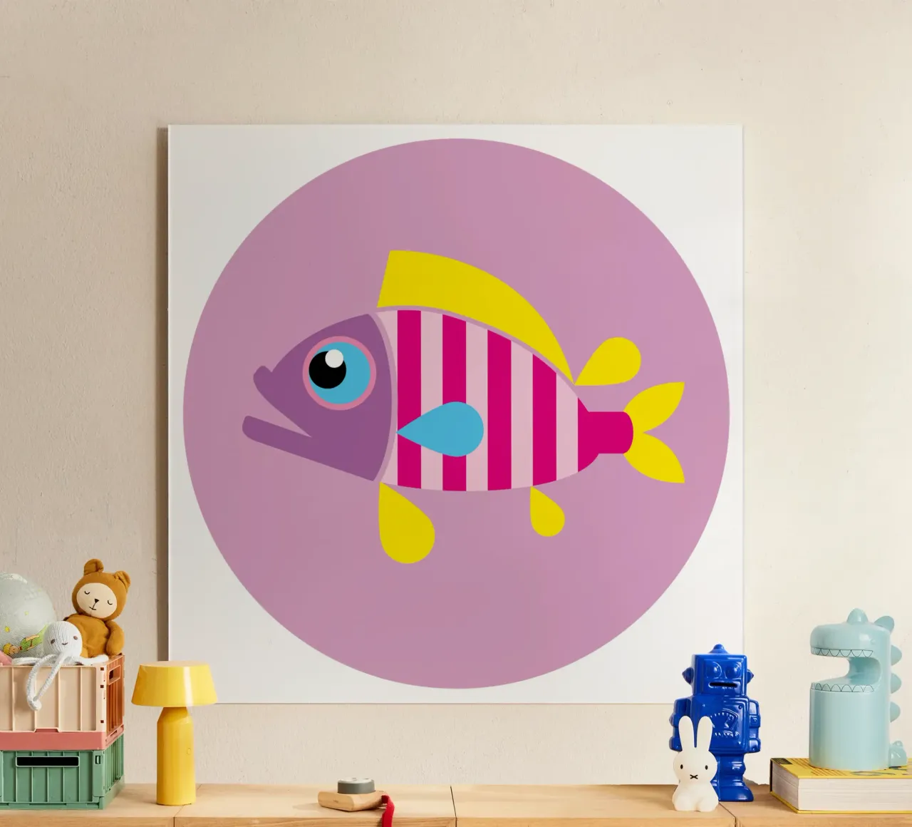 Pesce corallo plexiglass da Looks n Brains