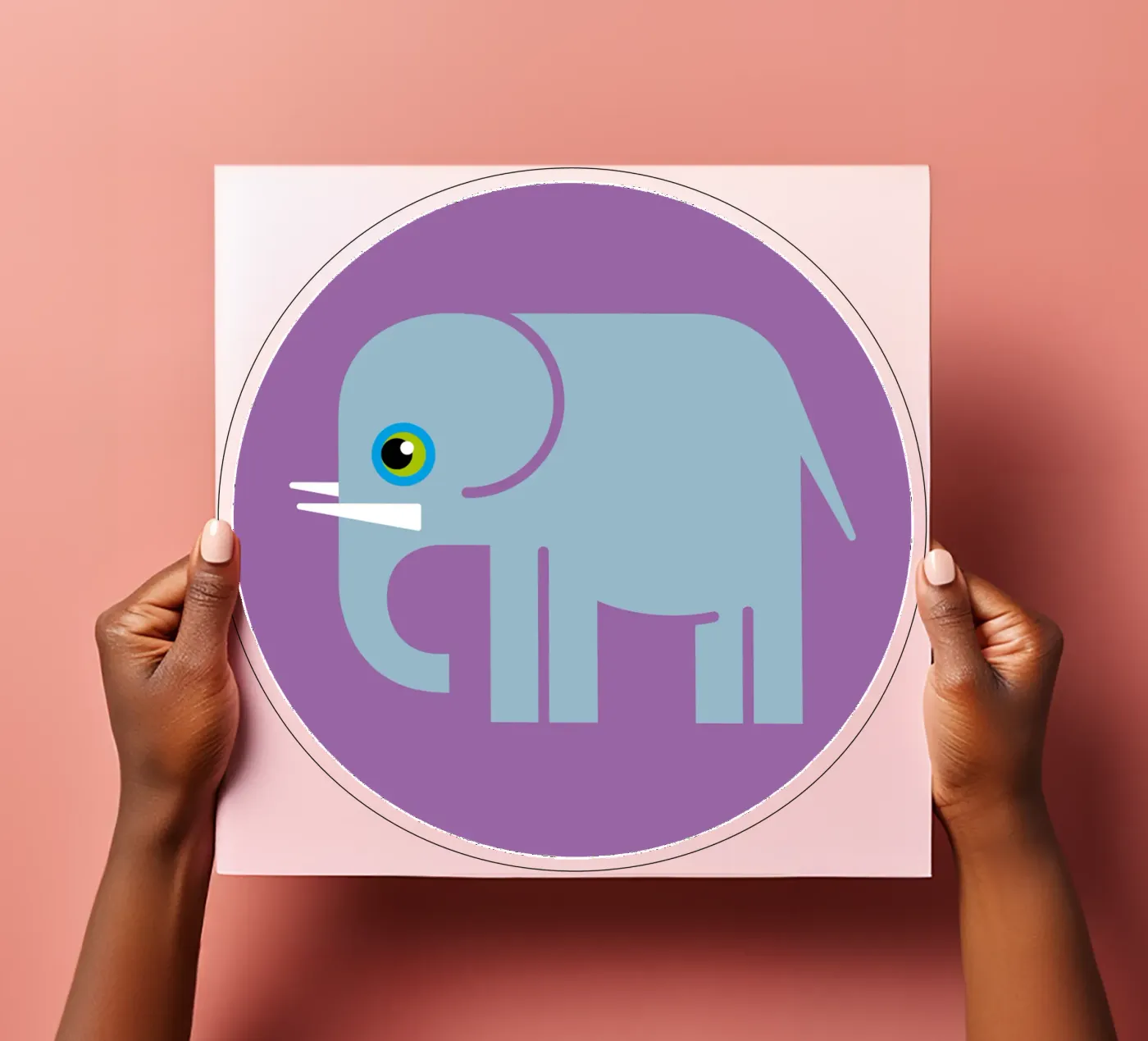 Elephant sticker sheet by Looks n Brains