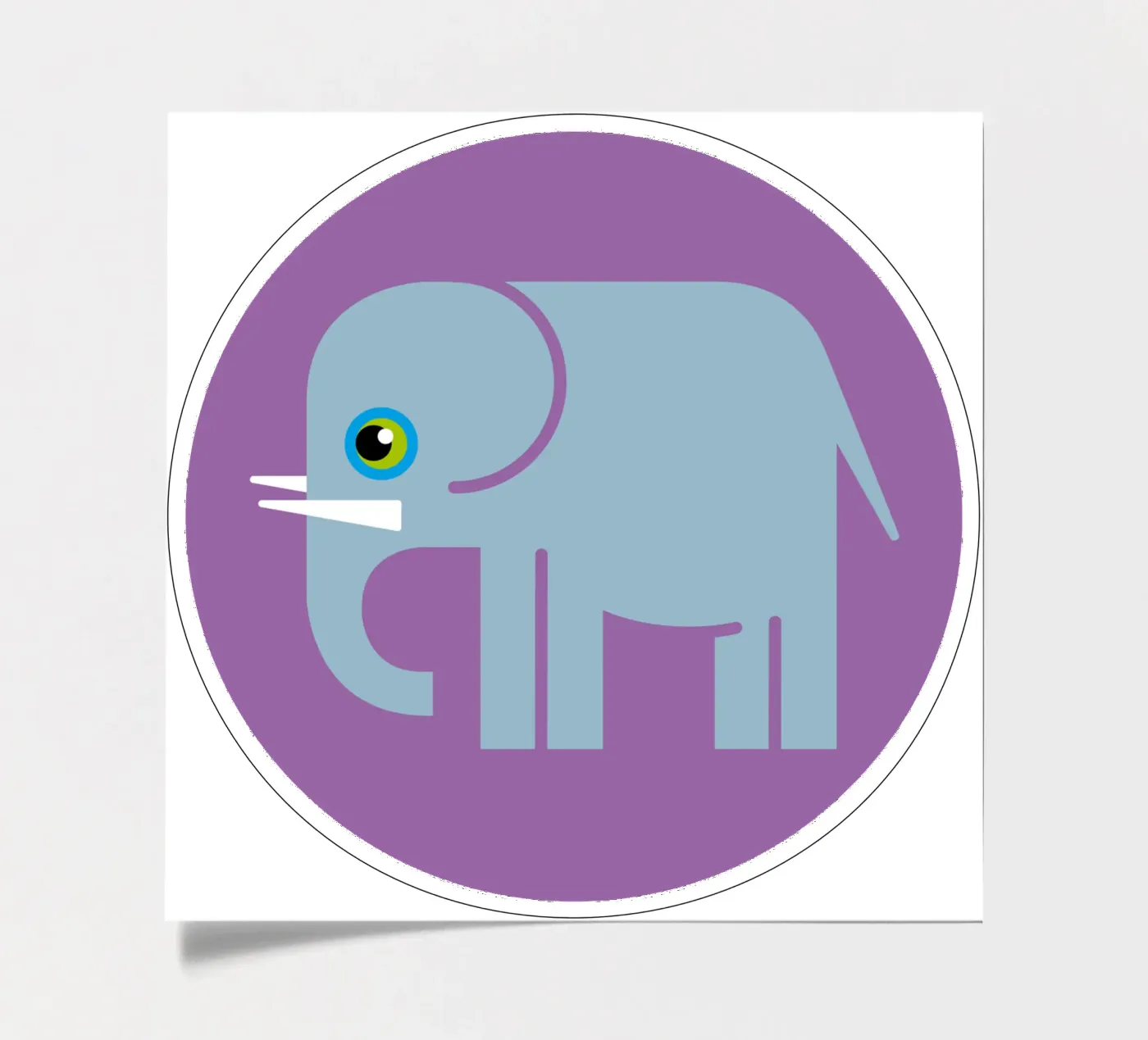Elephant sticker sheet by Looks n Brains