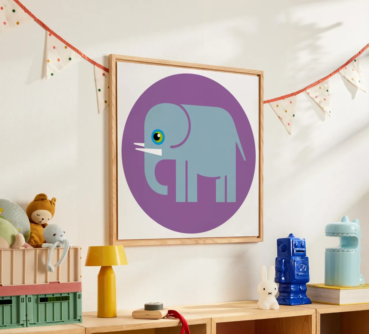 Éléphant plexiglas de Looks n Brains