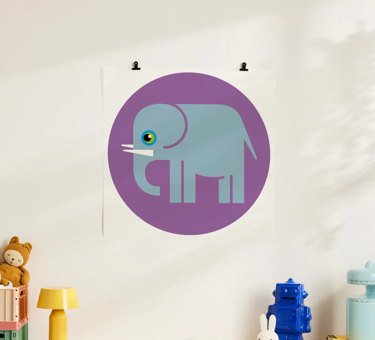 Elefante poster da Looks n Brains