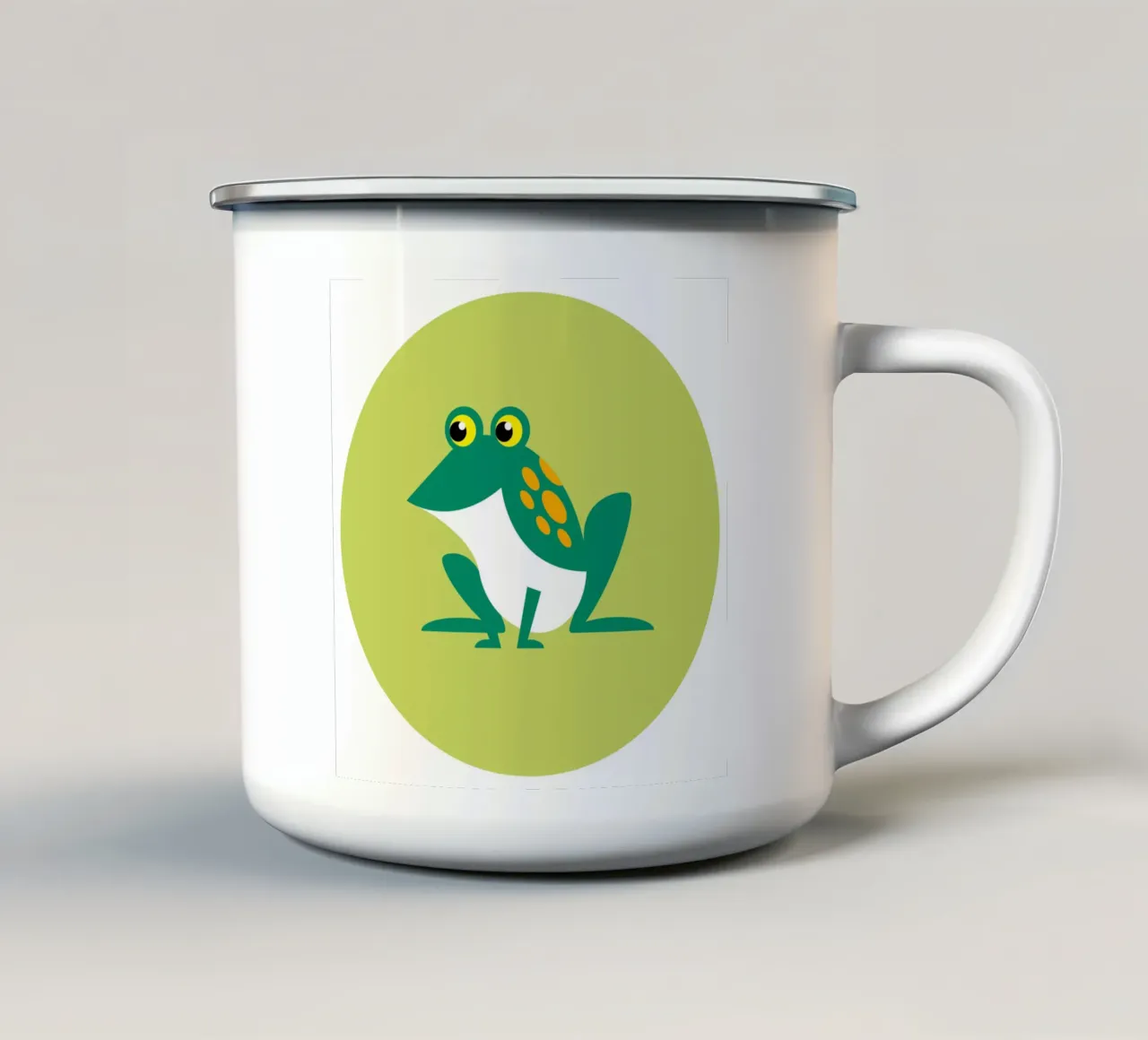 Frosch tazza in smalto da Looks n Brains