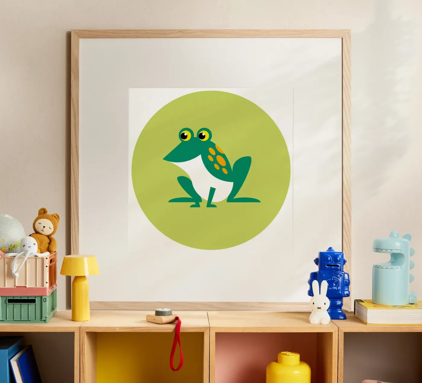 Frosch poster by Looks n Brains