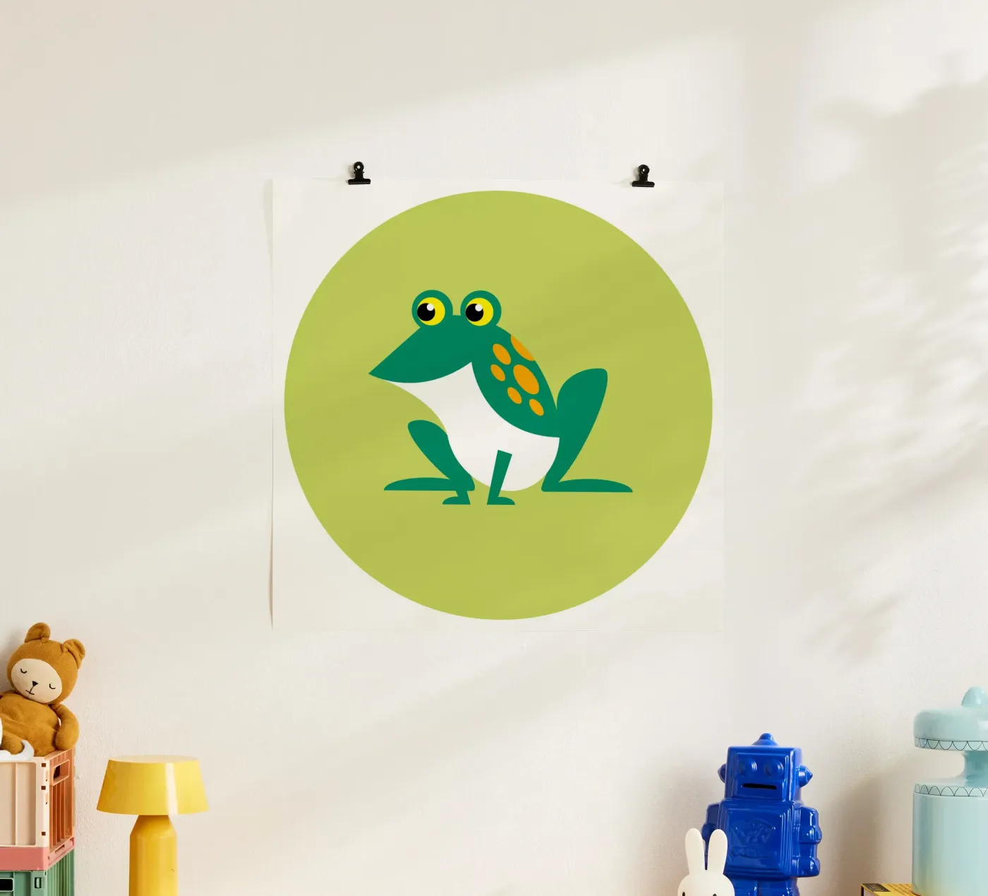 Frosch poster by Looks n Brains