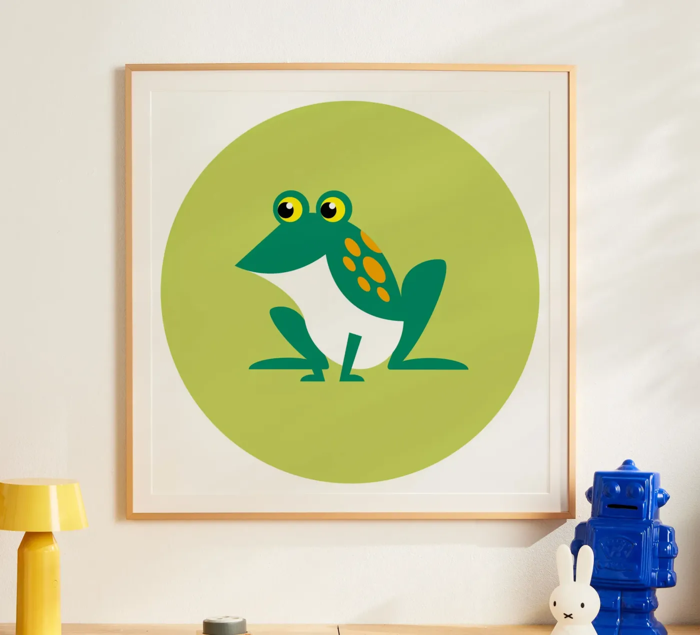 Frosch poster by Looks n Brains