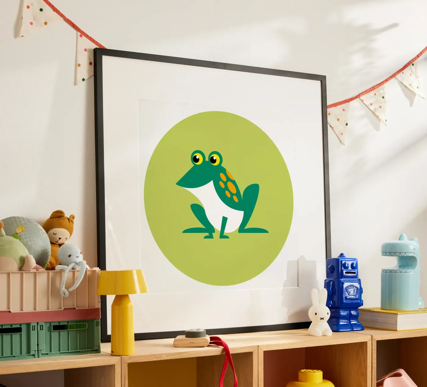 Frosch poster by Looks n Brains