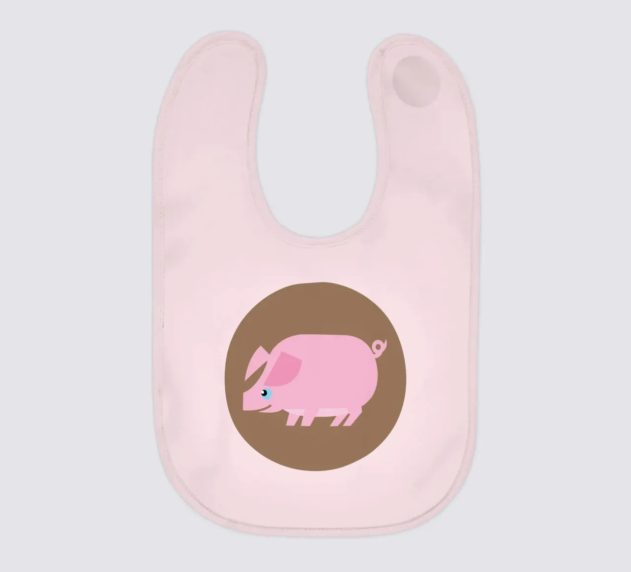 Schwein Babylätzchen von Looks n Brains