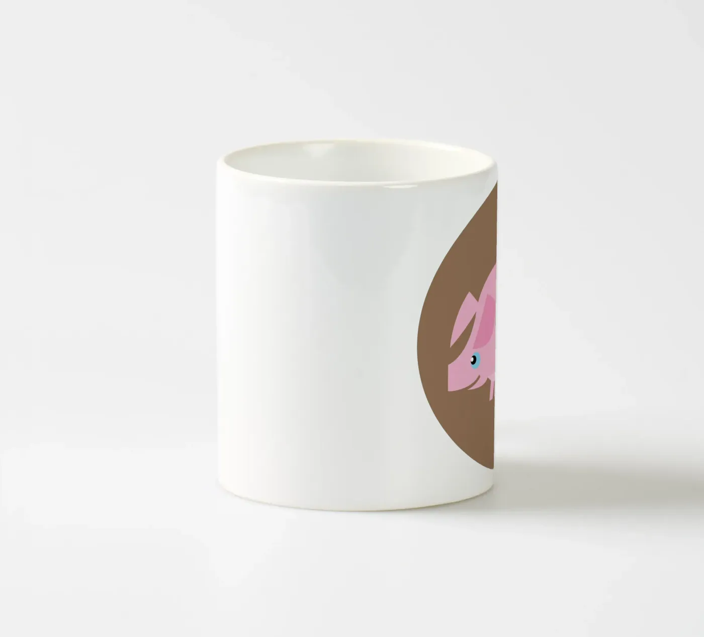 Pig ceramic mug by Looks n Brains