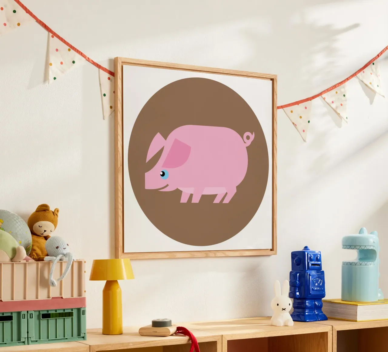 Maiale plexiglass da Looks n Brains