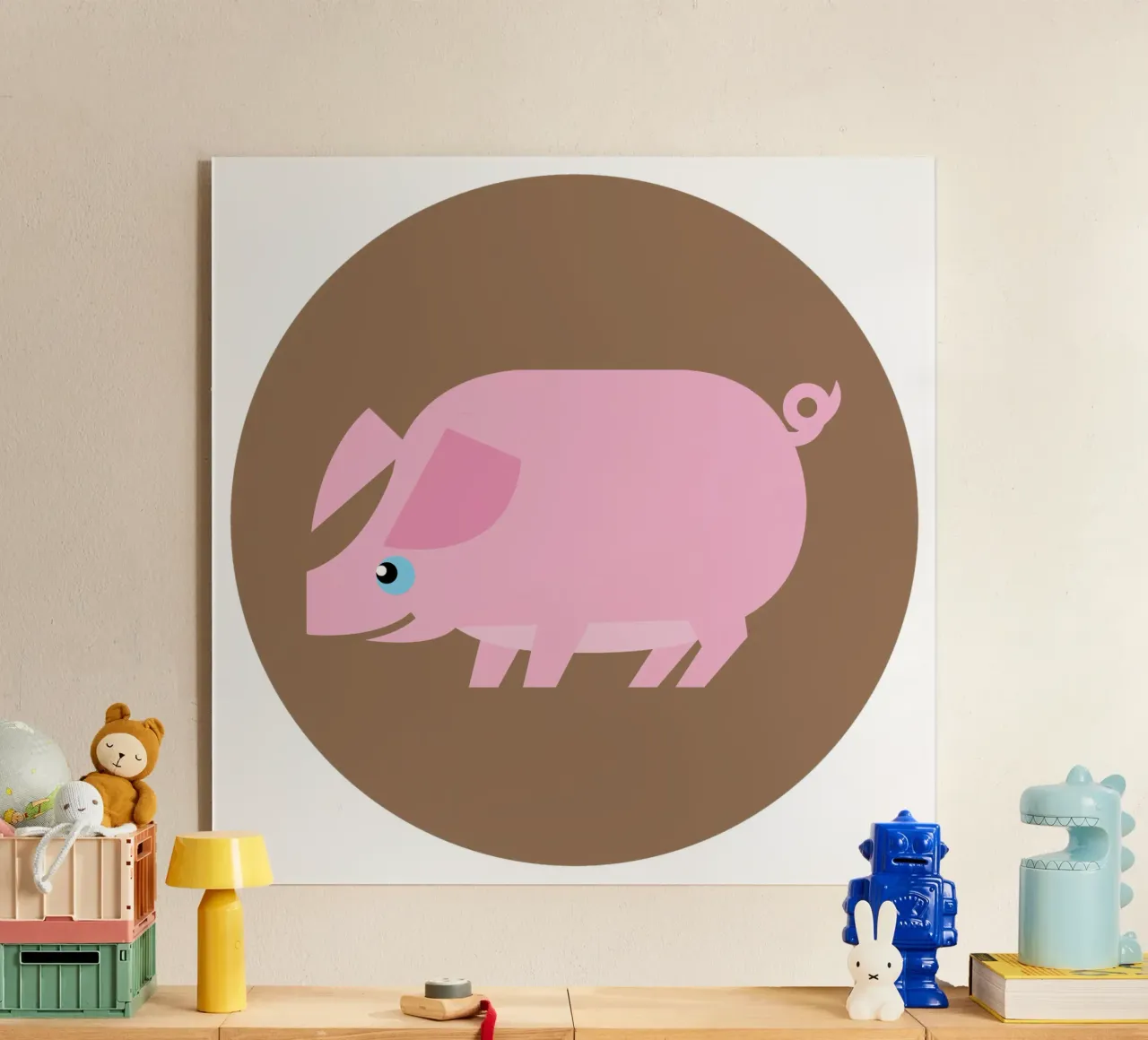 Maiale plexiglass da Looks n Brains