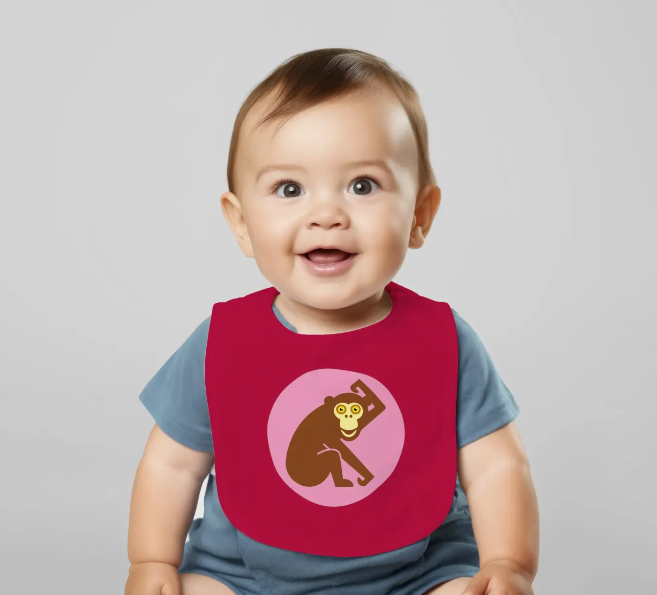 Affe bavoir de Looks n Brains