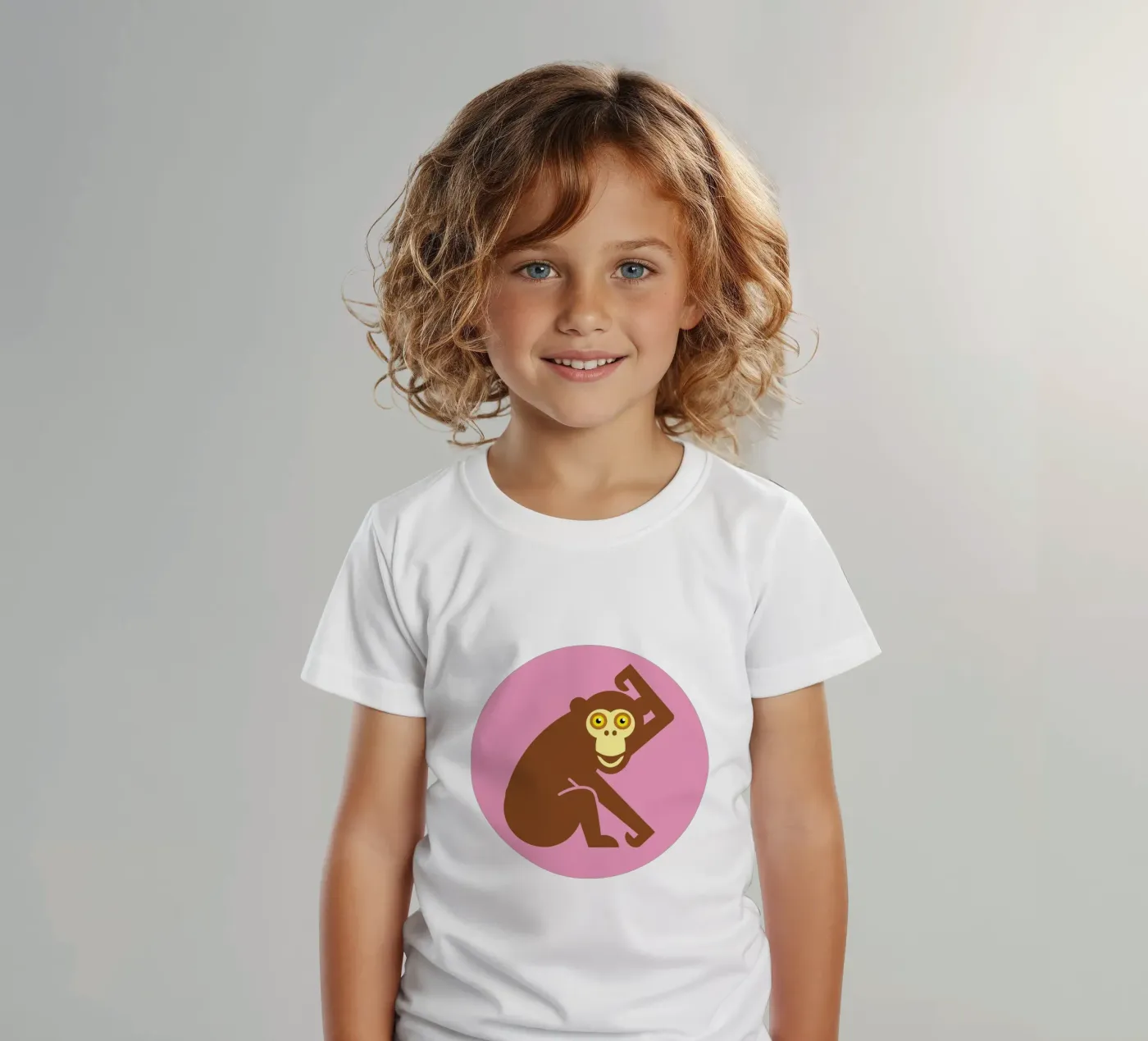 Affe t-shirt bambini da Looks n Brains