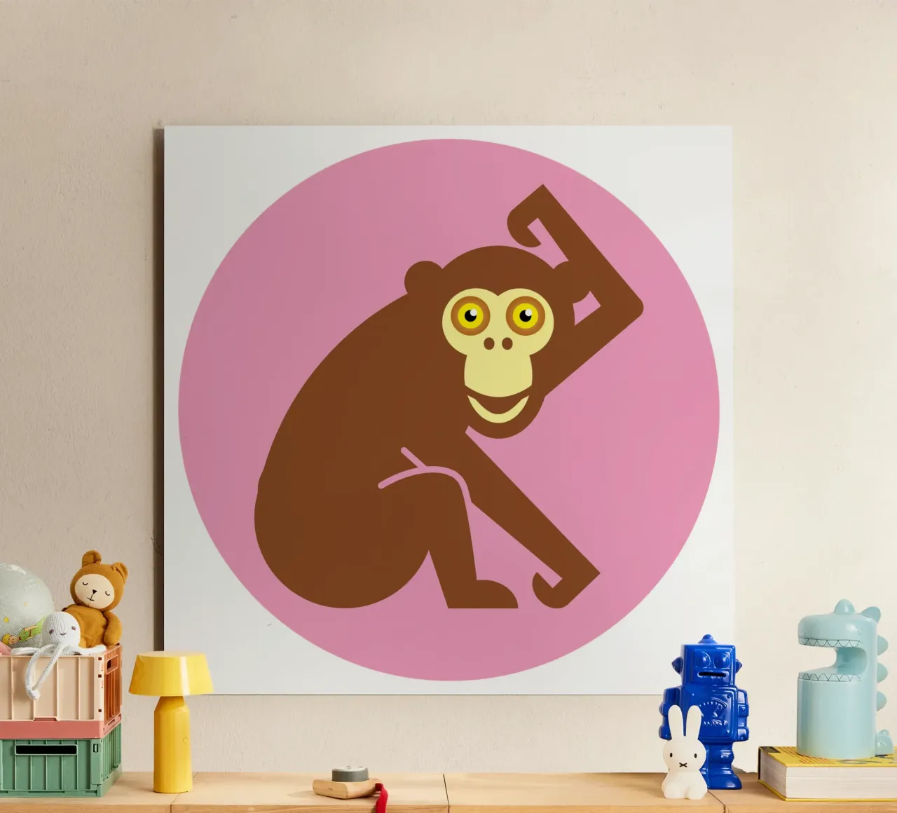 Affe alluminio dibond da Looks n Brains