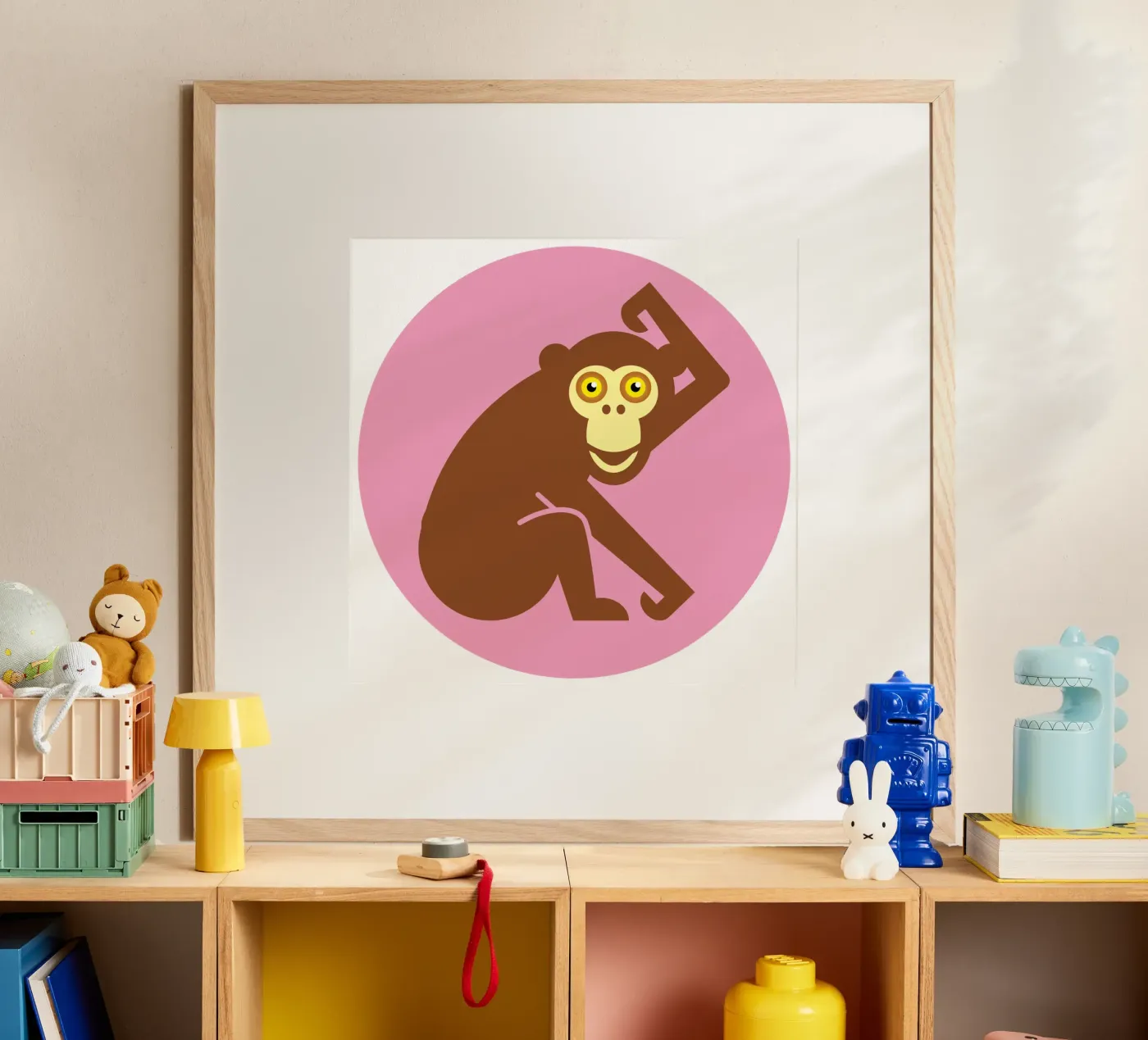 Affe poster da Looks n Brains