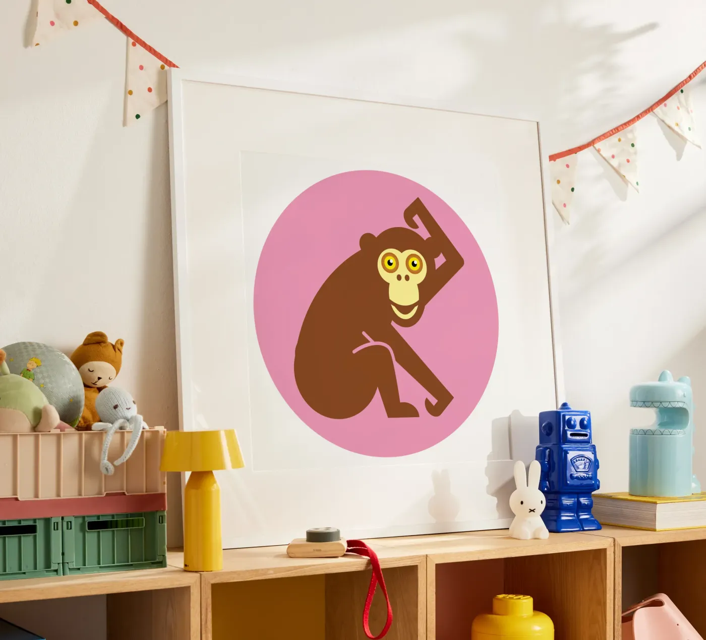 Affe poster da Looks n Brains