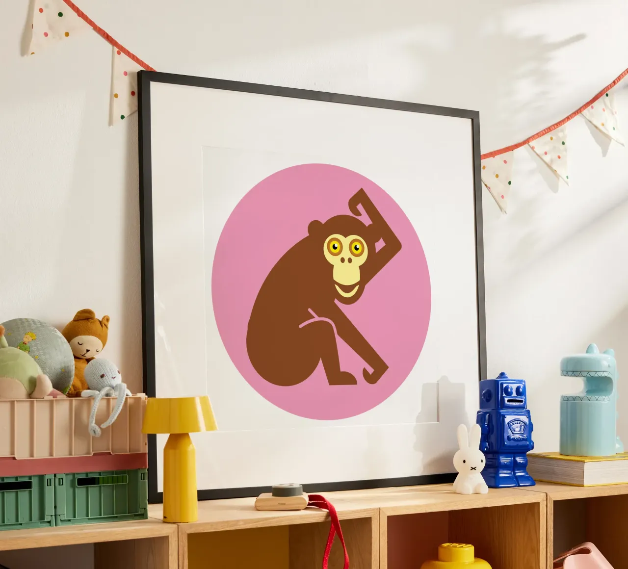 Affe poster da Looks n Brains