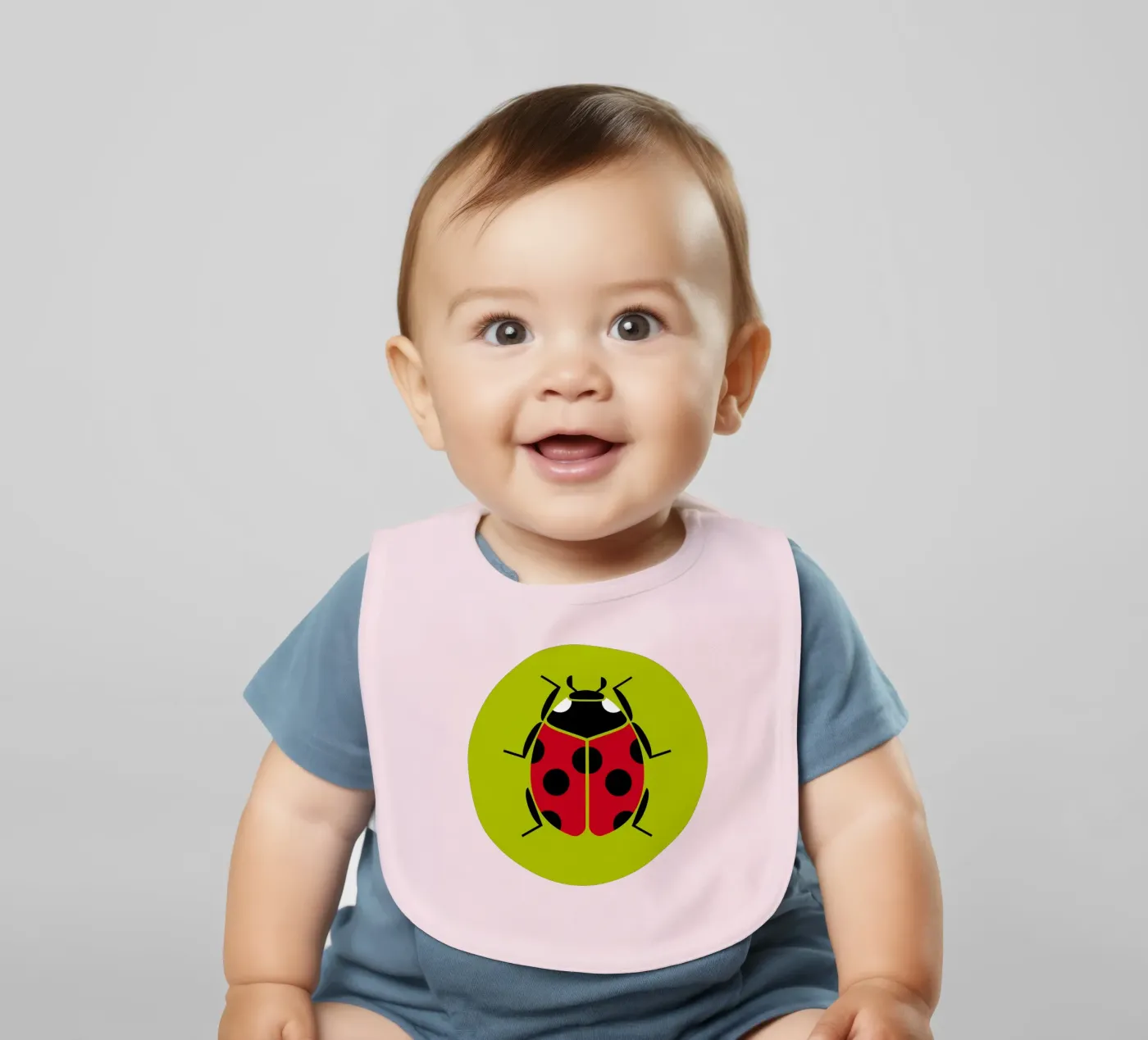 Ladybird Babylätzchen von Looks n Brains