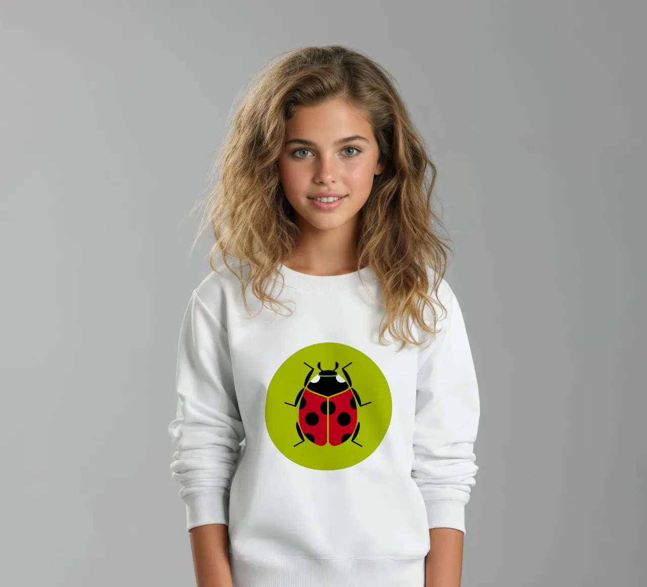 Coccinella felpa bambino da Looks n Brains