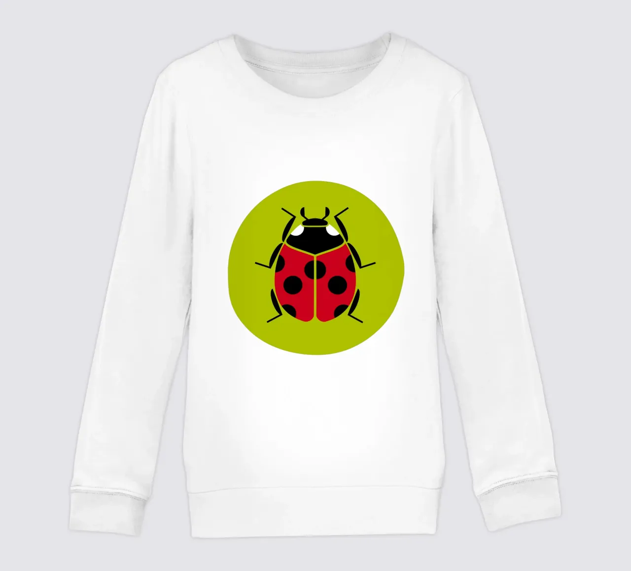 Coccinella felpa bambino da Looks n Brains