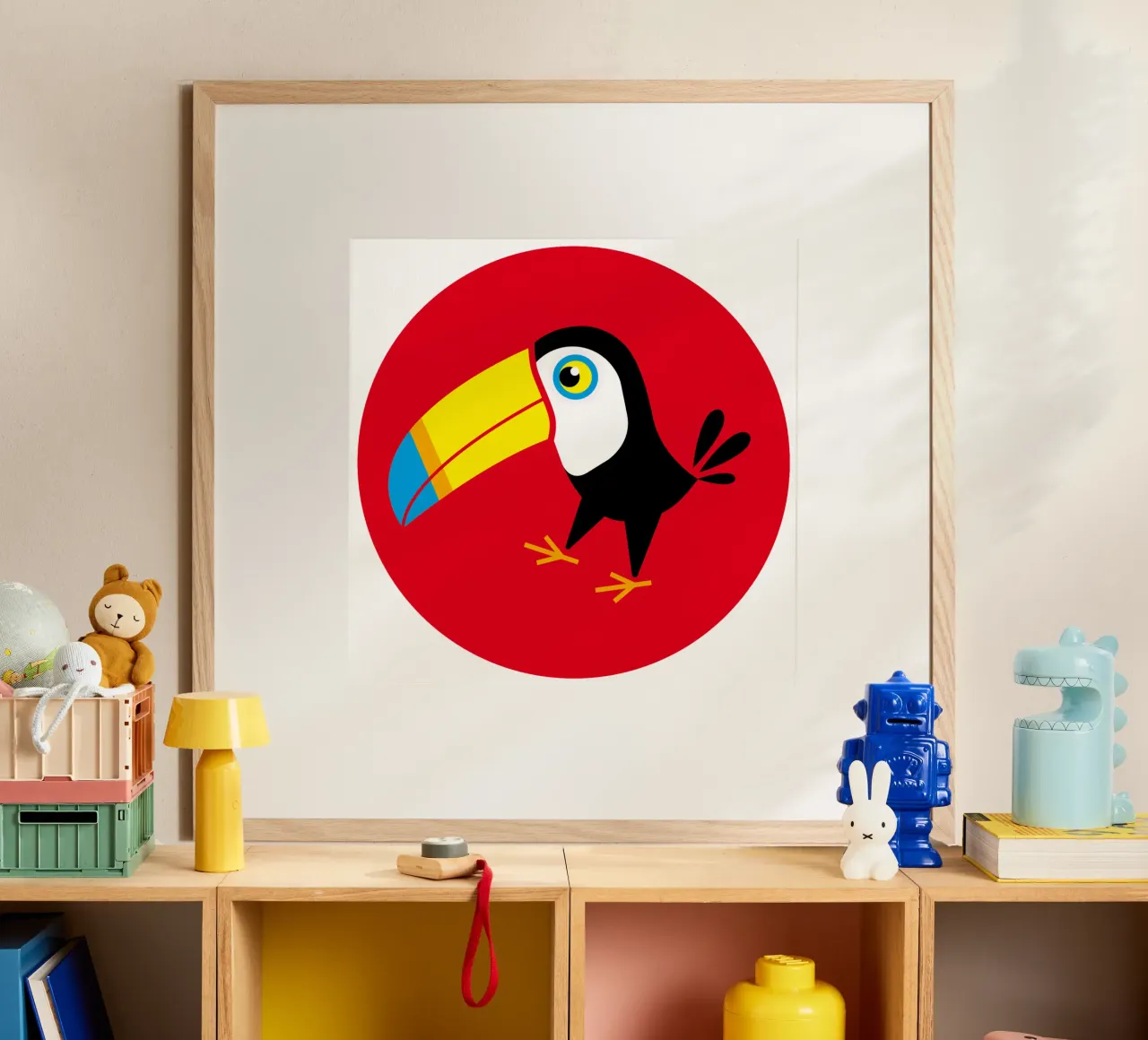 Tukan poster da Looks n Brains